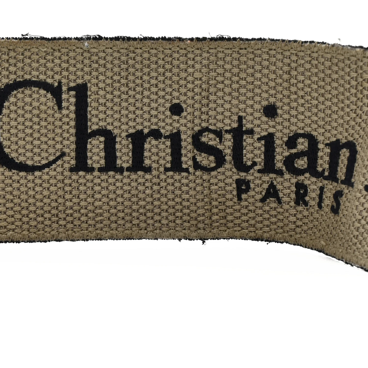 Canvas Embroidered Shoulder Strap Blue - Image 4