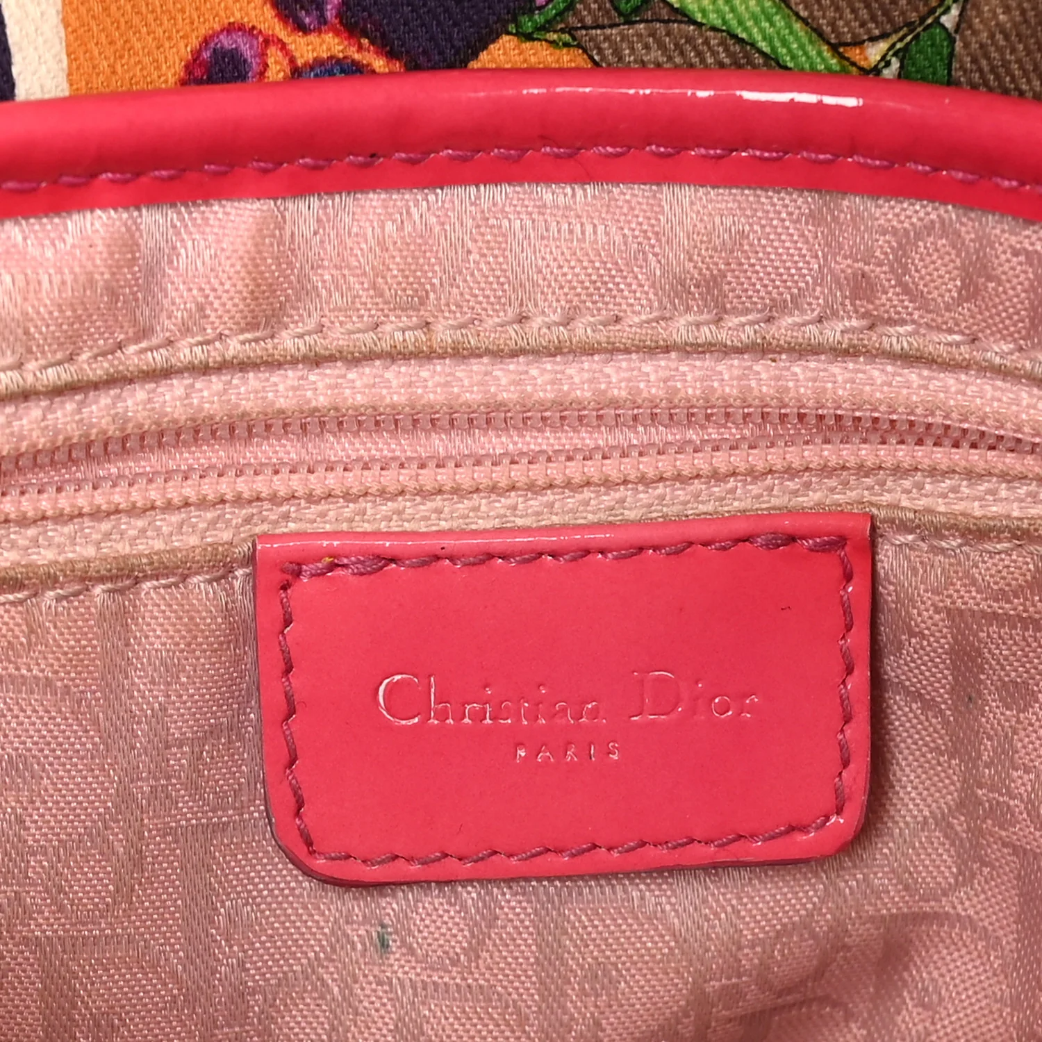 Canvas Floral Hawaii Glamour Saddle Bag Multicolor - Image 6