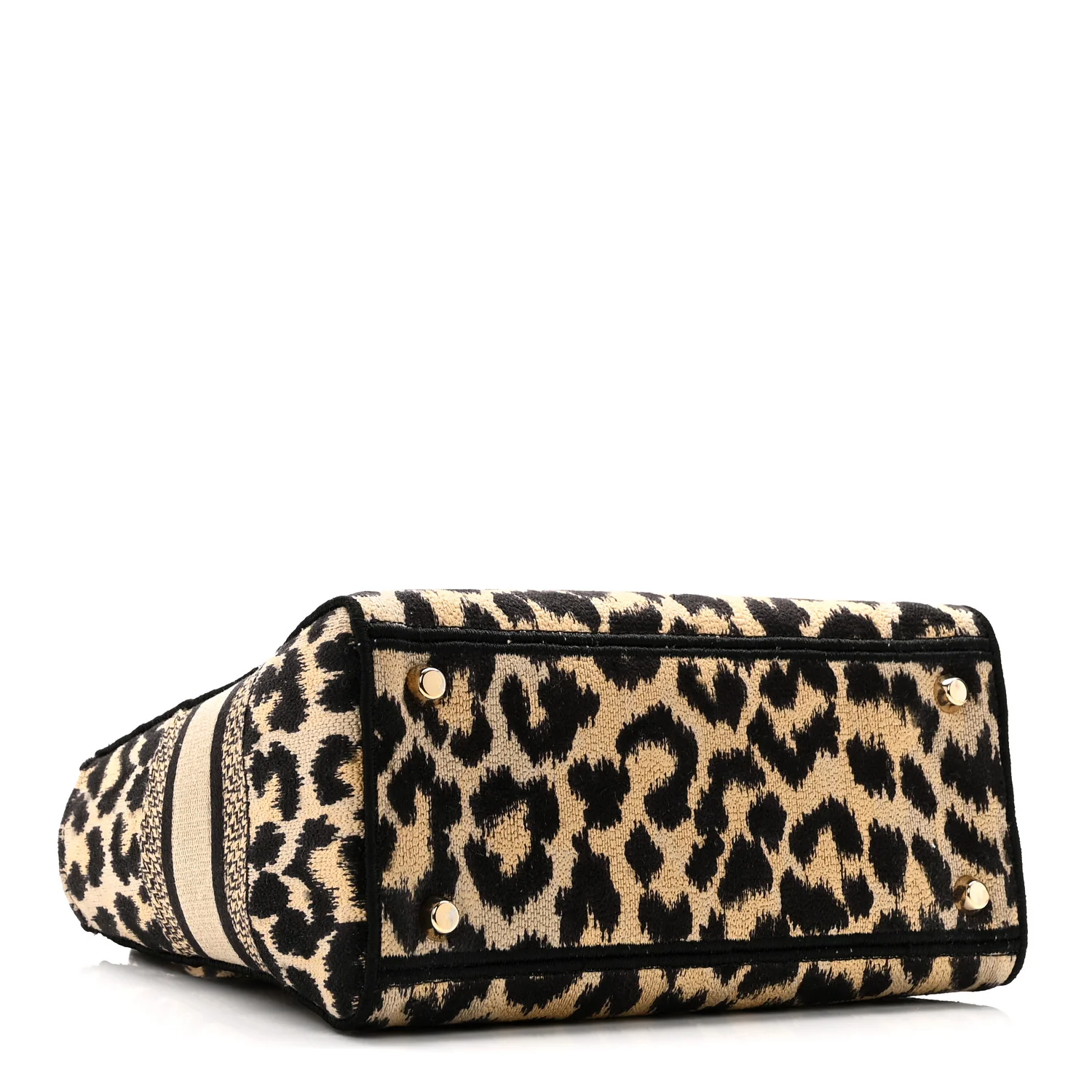 Canvas Medium Mizza Embroidered Lady D-Lite Beige Multicolor - Image 4