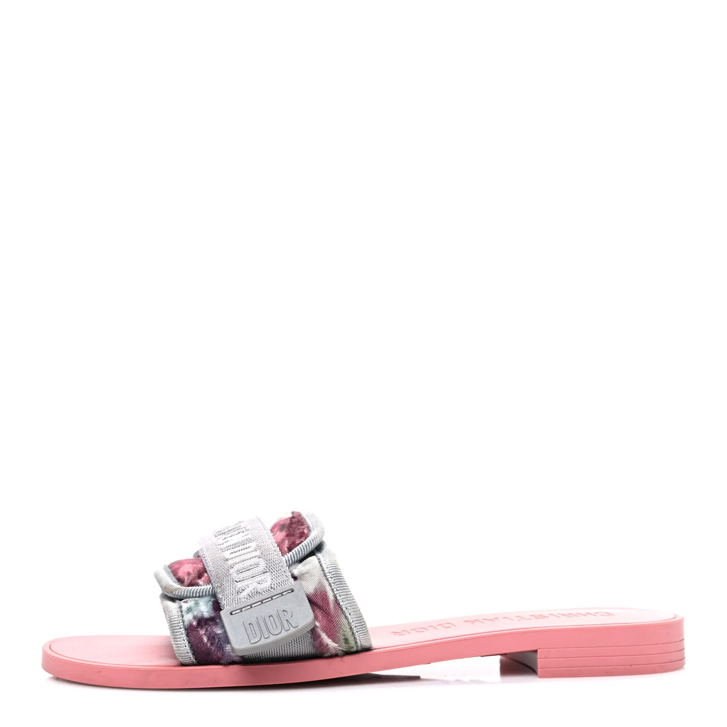 Canvas Nylon Camouflage Dio(r)evolution Mule Slide Sandals 36 Willow Green