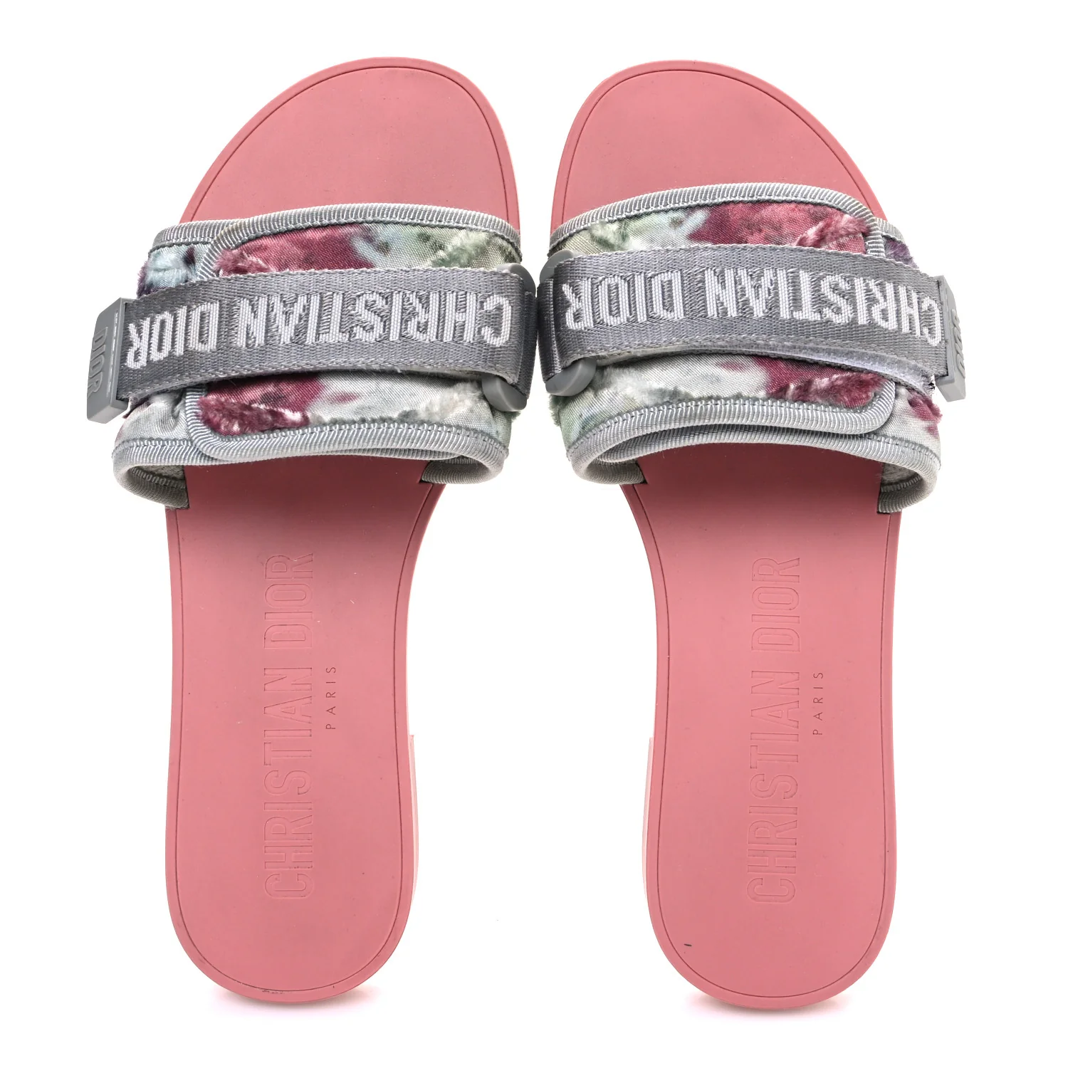 Canvas Nylon Camouflage Dio(r)evolution Mule Slide Sandals 36 Willow Green - Image 2