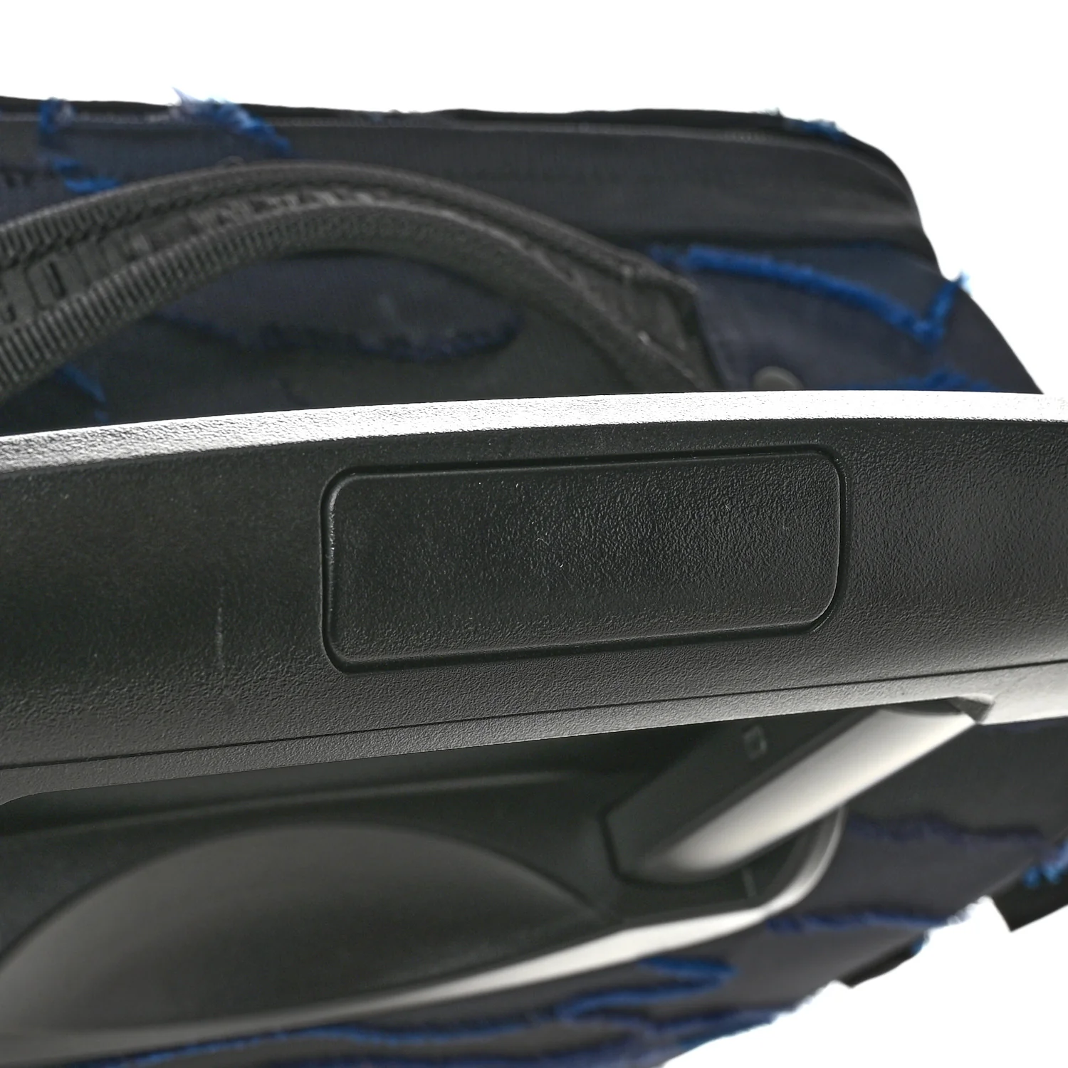 Canvas Small Diortravel Suitcase Blue Multicolor - Image 10
