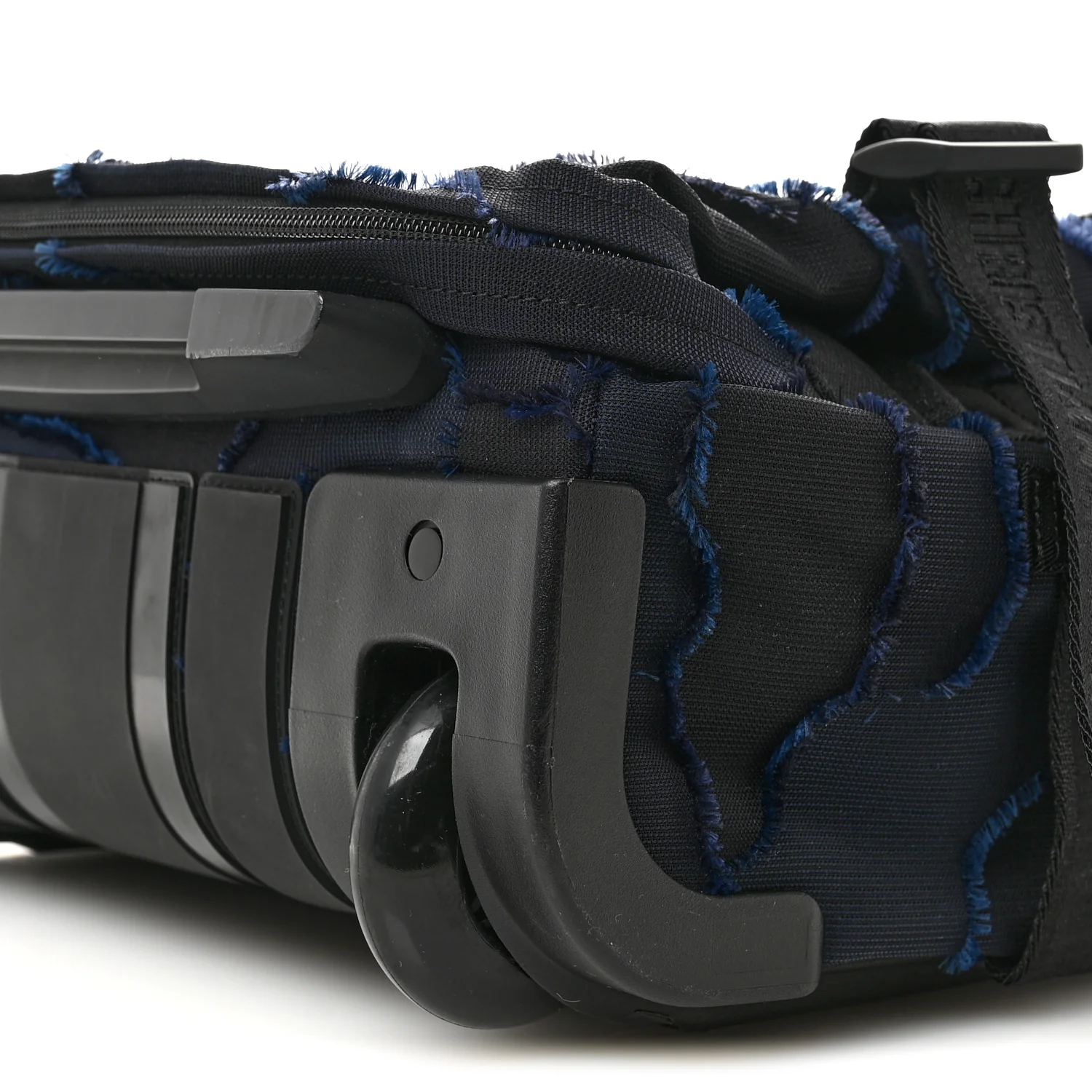 Canvas Small Diortravel Suitcase Blue Multicolor - Image 9