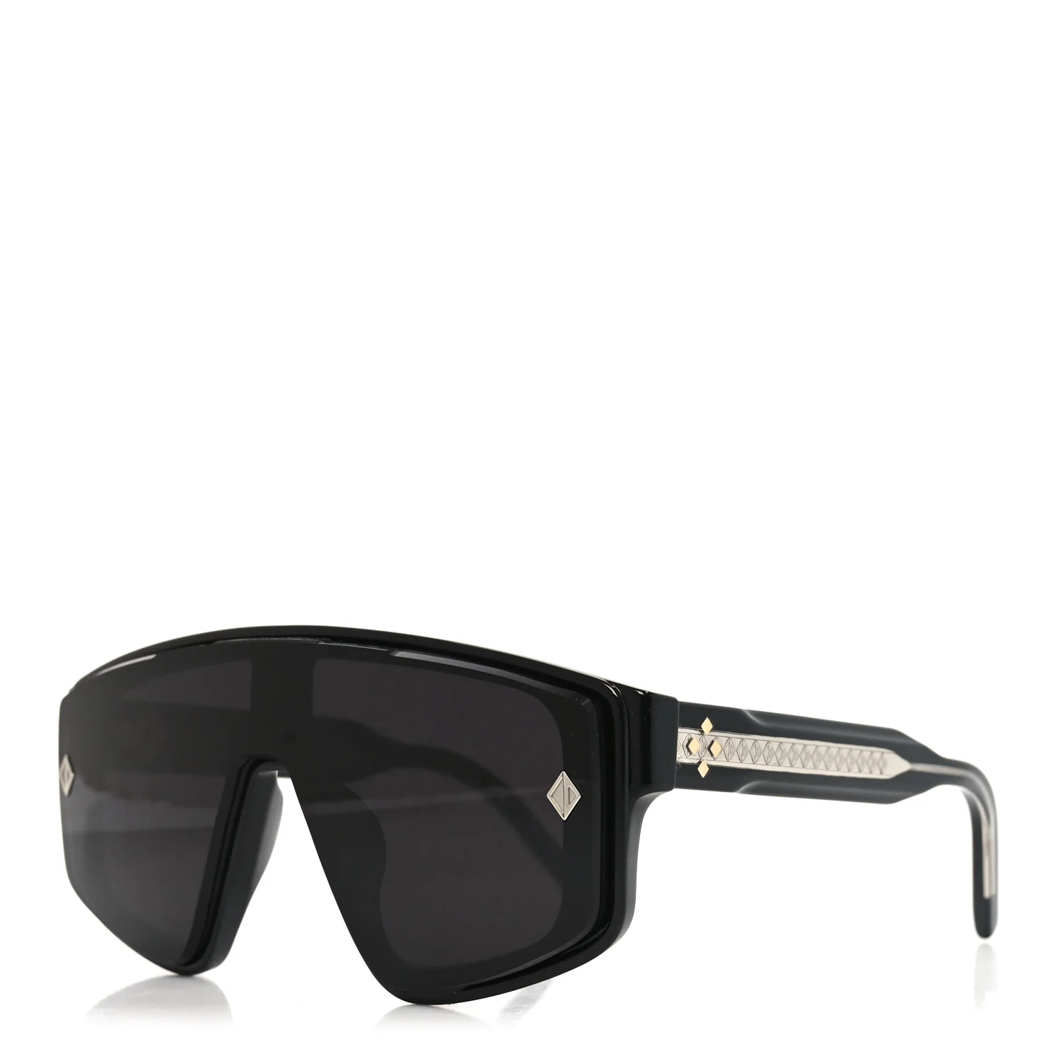 CD Diamond M1U Shield Sunglasses Black