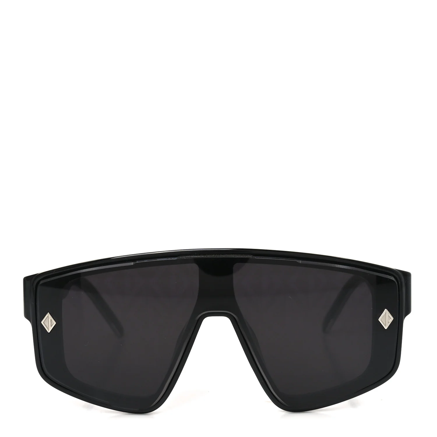 CD Diamond M1U Shield Sunglasses Black - Image 2