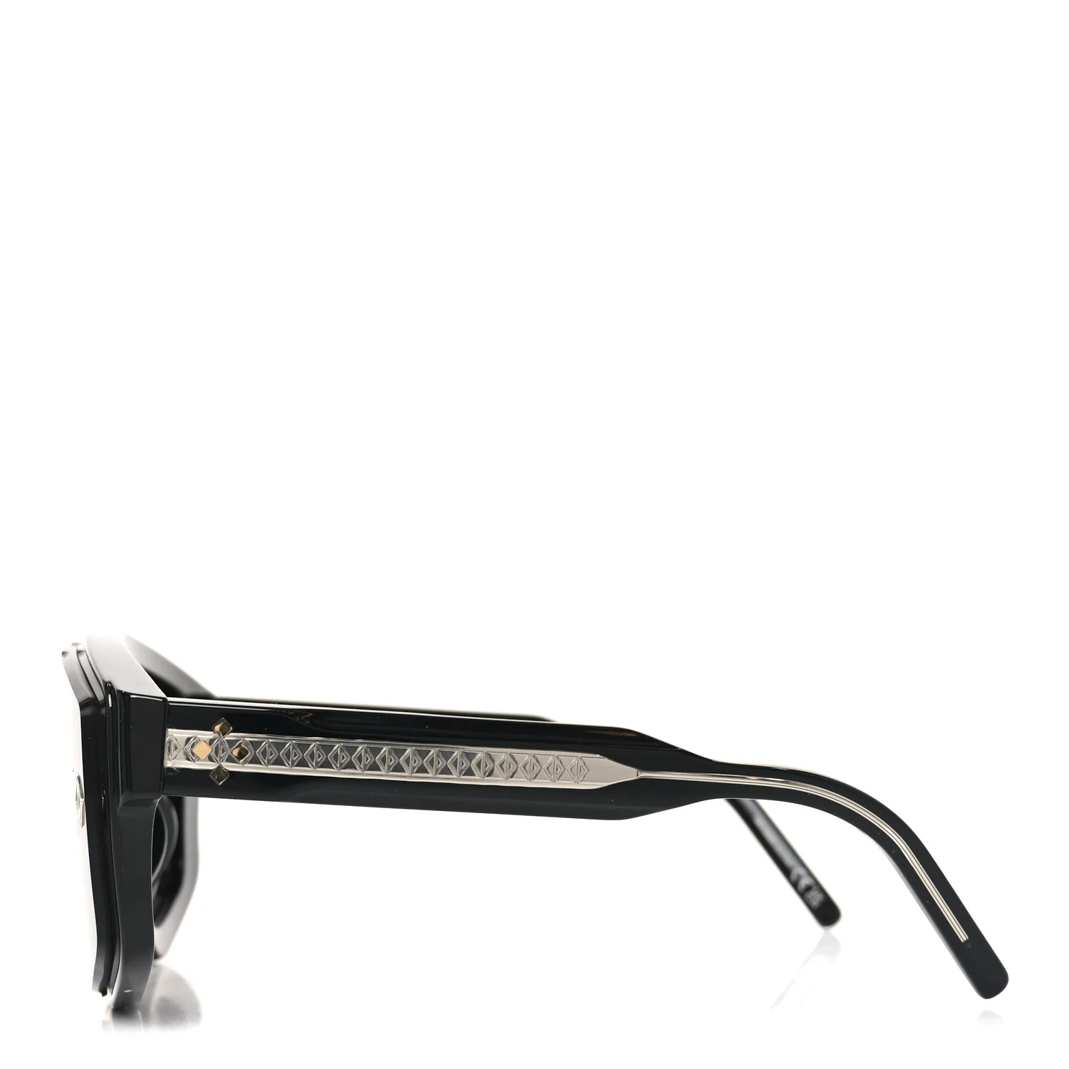 CD Diamond M1U Shield Sunglasses Black - Image 3