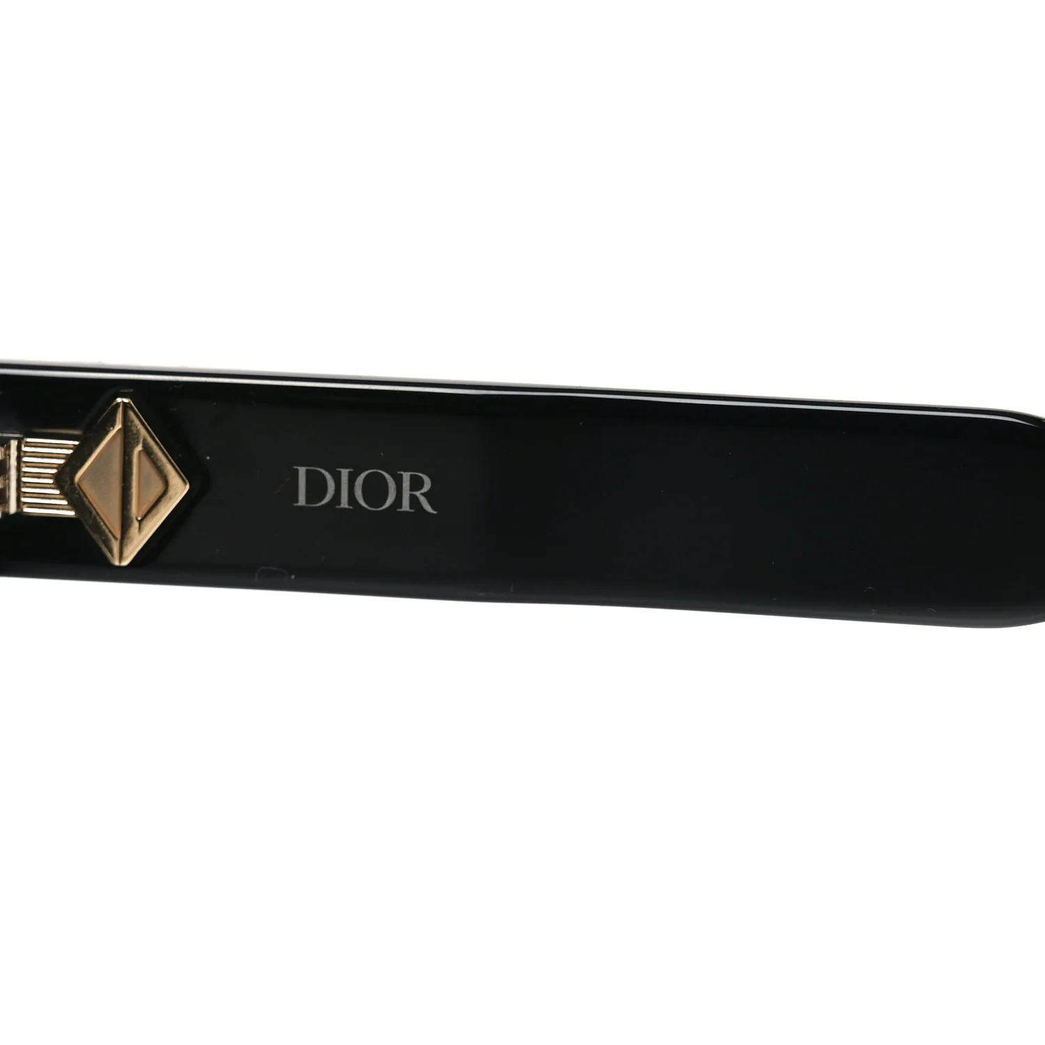 CD Diamond M1U Shield Sunglasses Black - Image 5