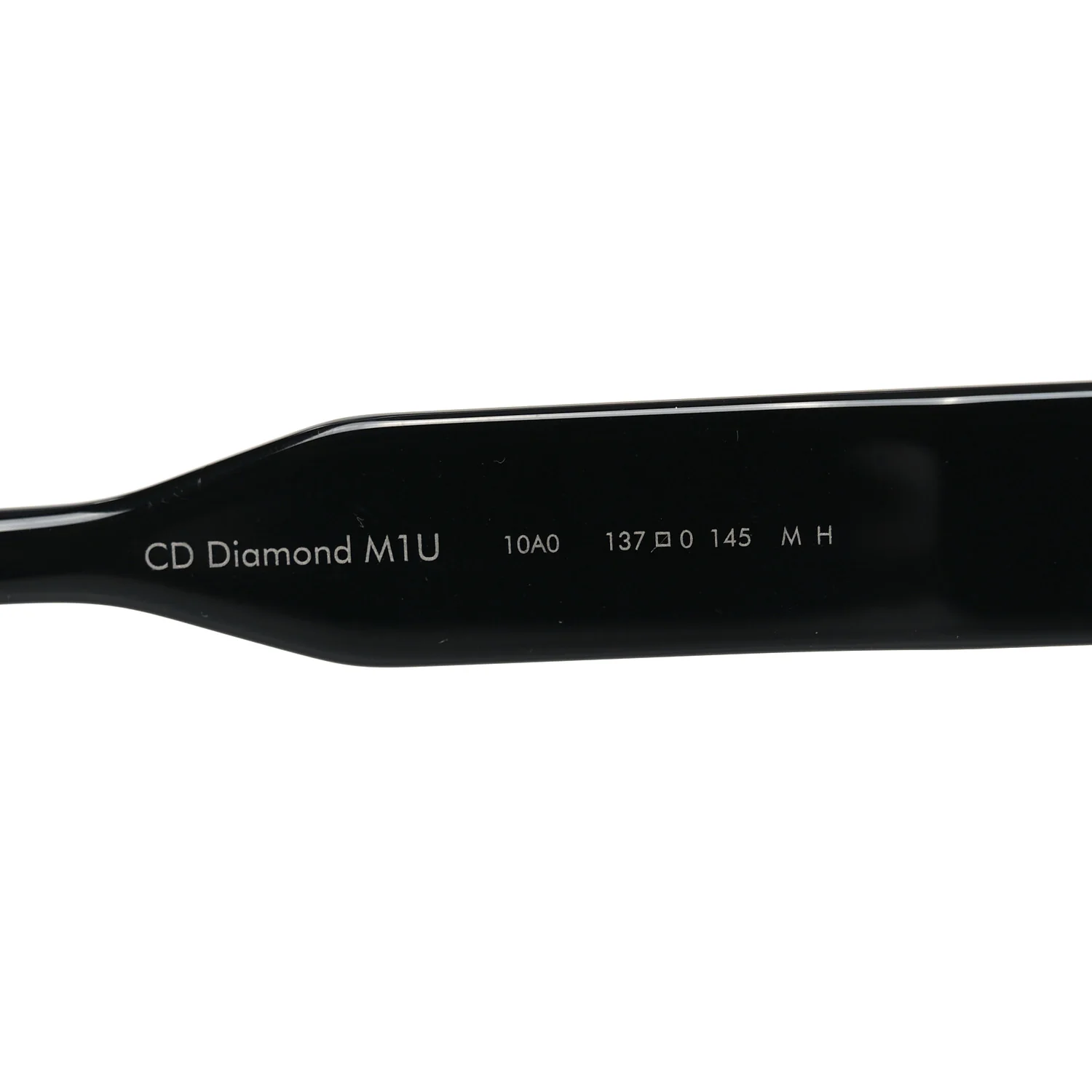 CD Diamond M1U Shield Sunglasses Black - Image 7