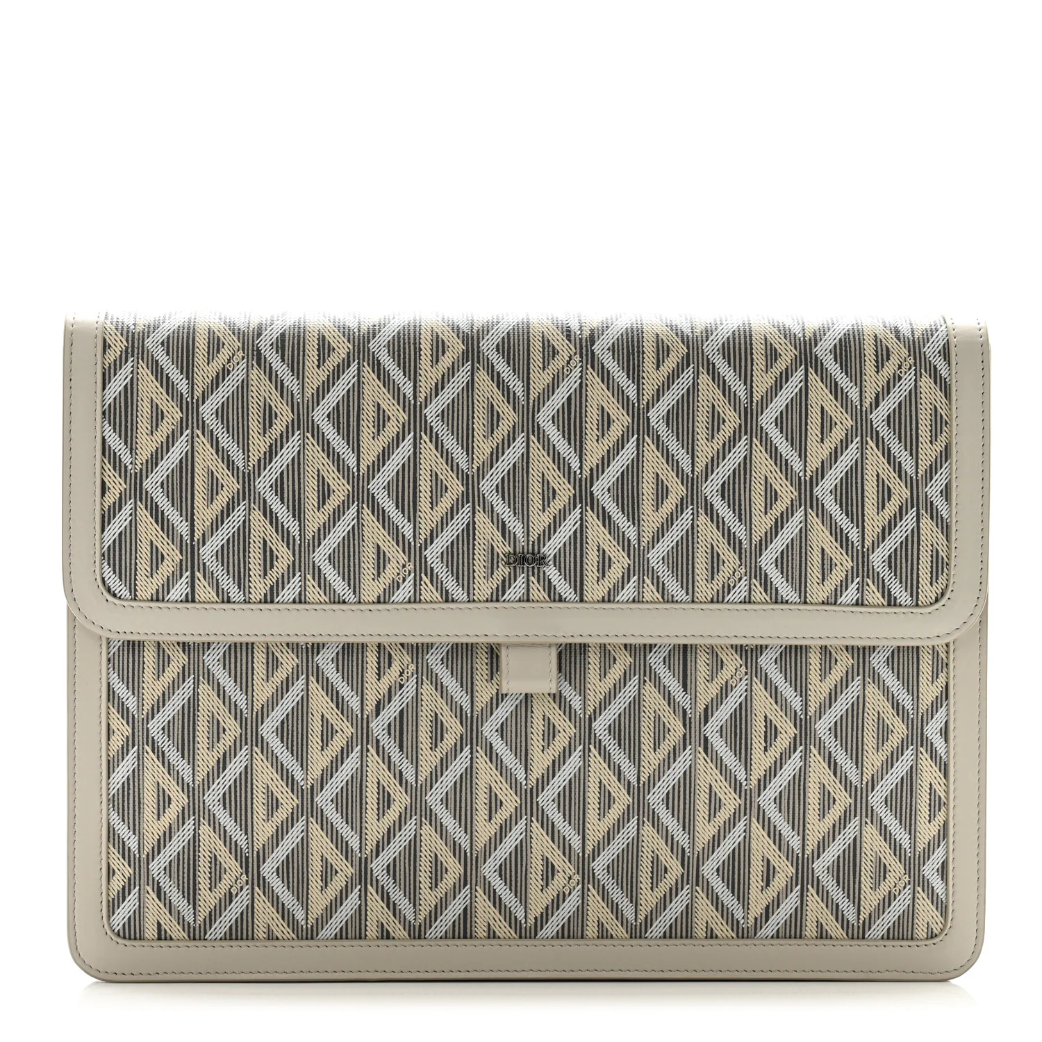 Coated Canvas CD Diamond Hit The Road A4 Case Gray
