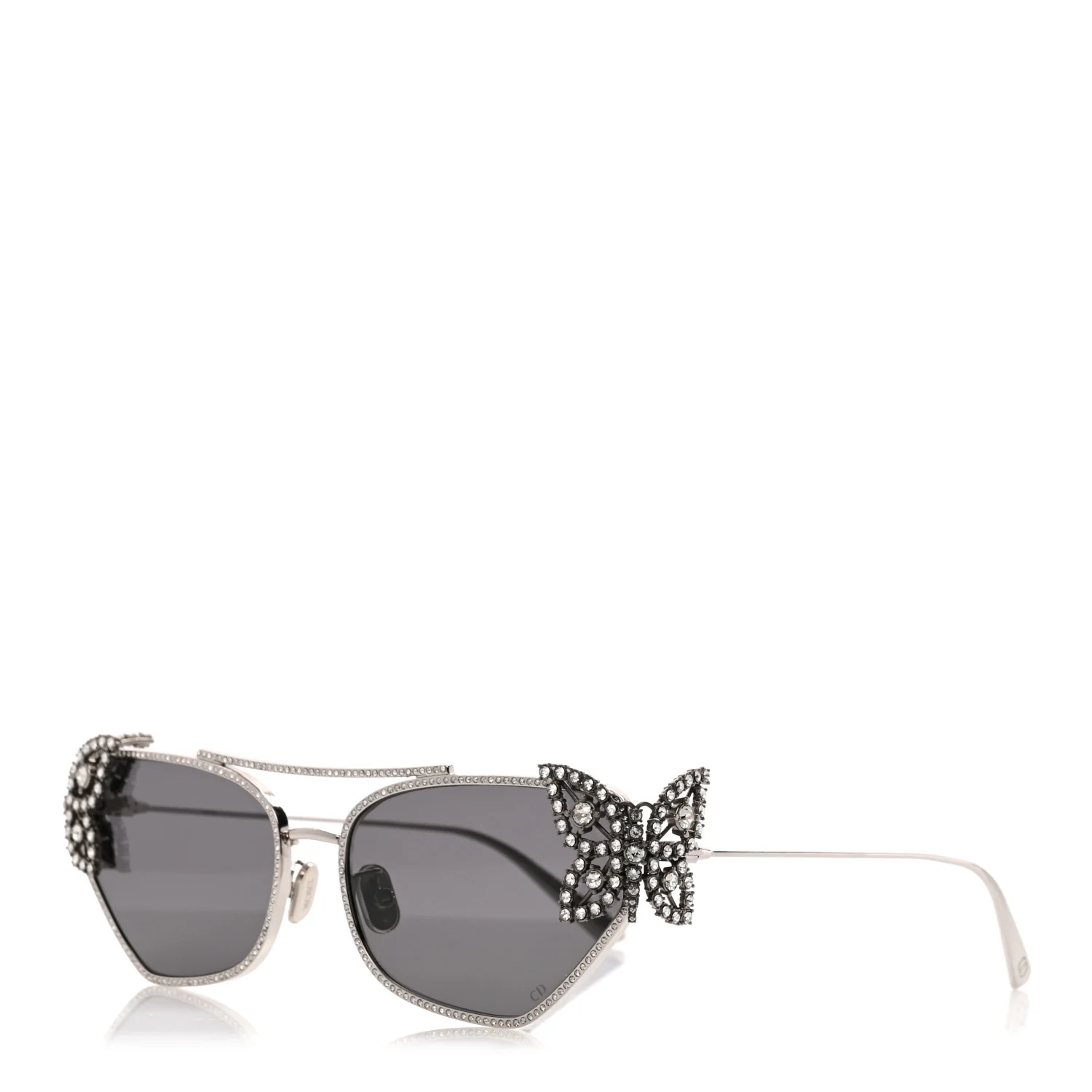Crystal Butterfly DiorFantastica Sunglasses Black