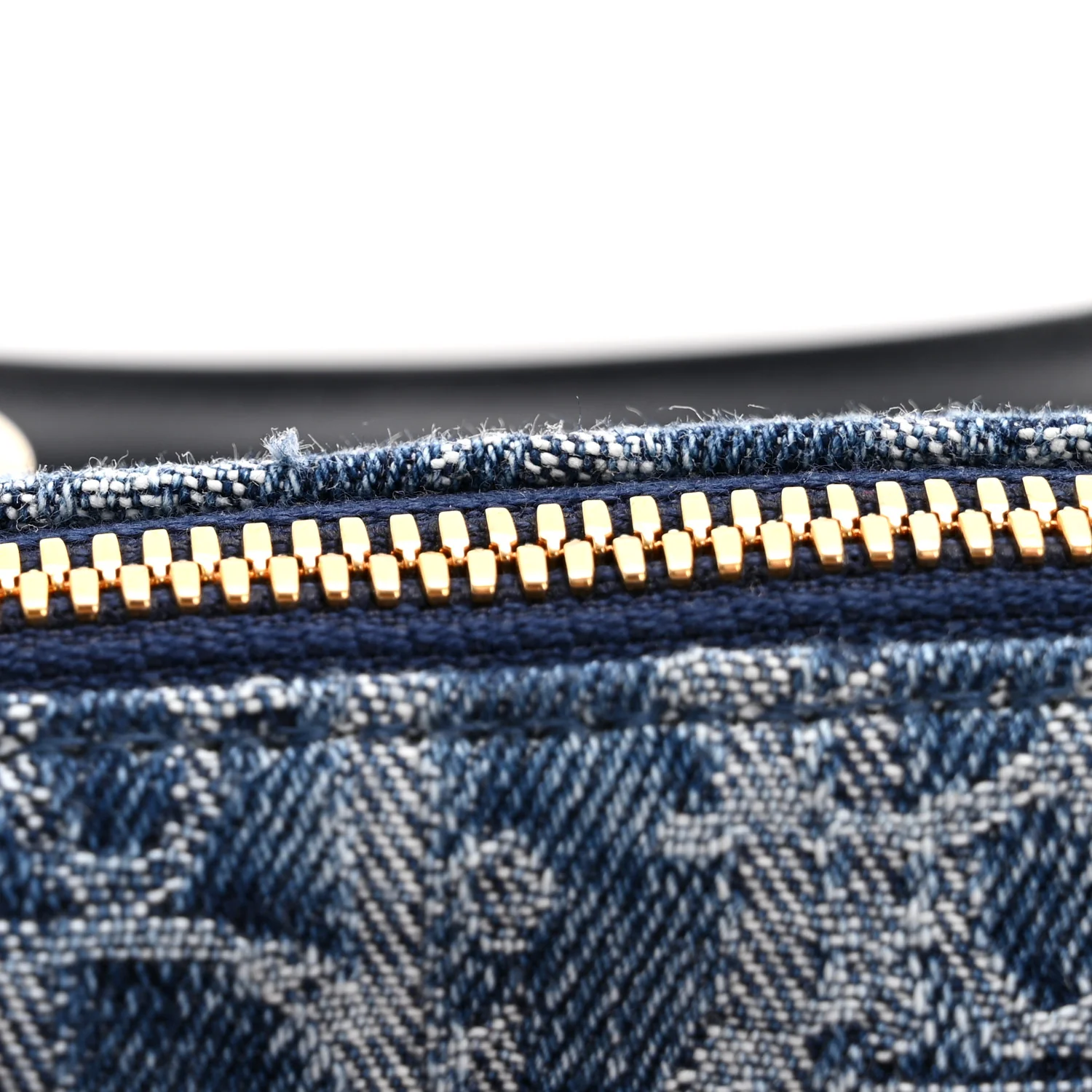 Denim Oblique Nano Groove 17 Bag Blue - Image 11