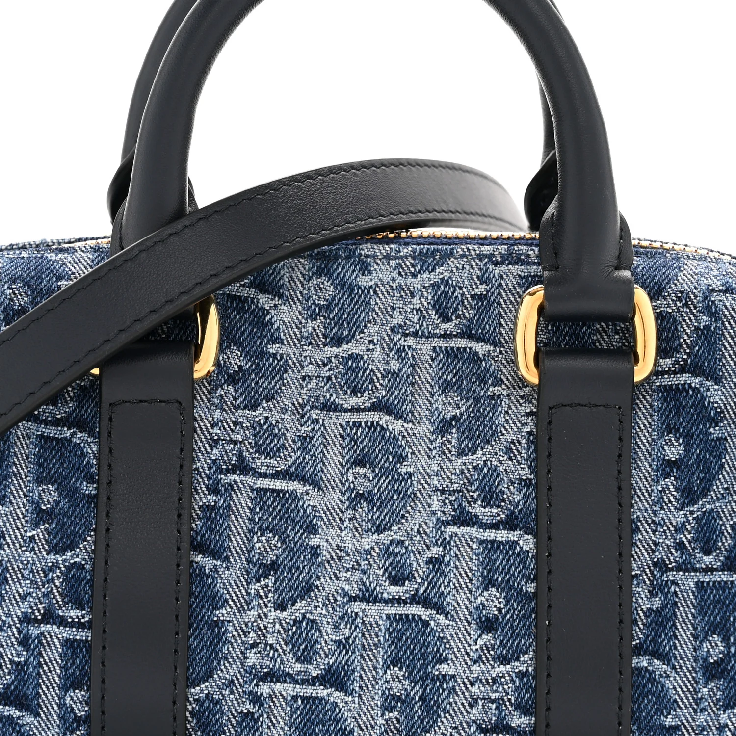Denim Oblique Nano Groove 17 Bag Blue - Image 8