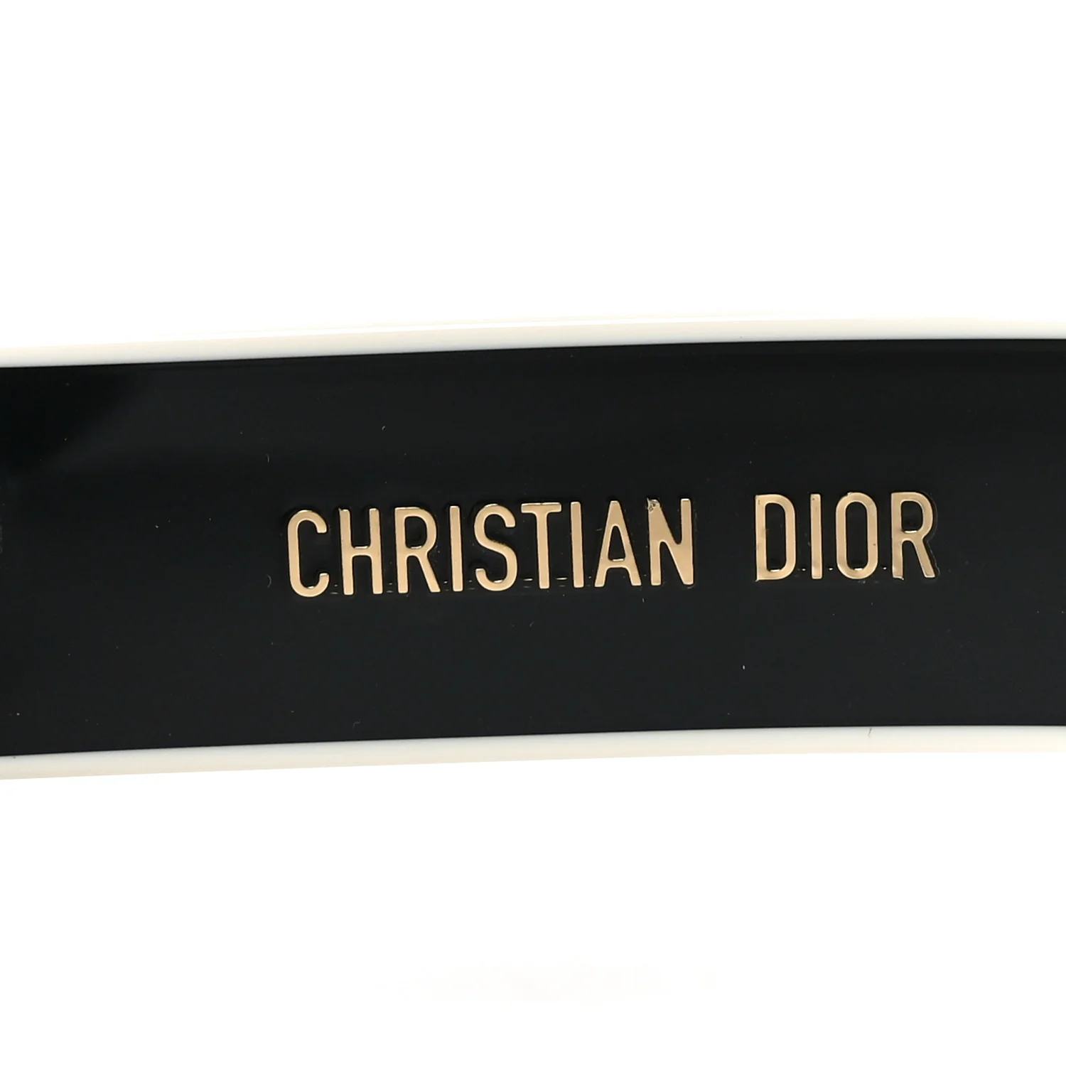 Diorpacific S1U Square Sunglasses Black White - Image 5