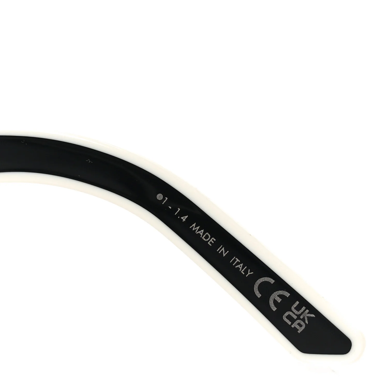 Diorpacific S1U Square Sunglasses Black White - Image 6