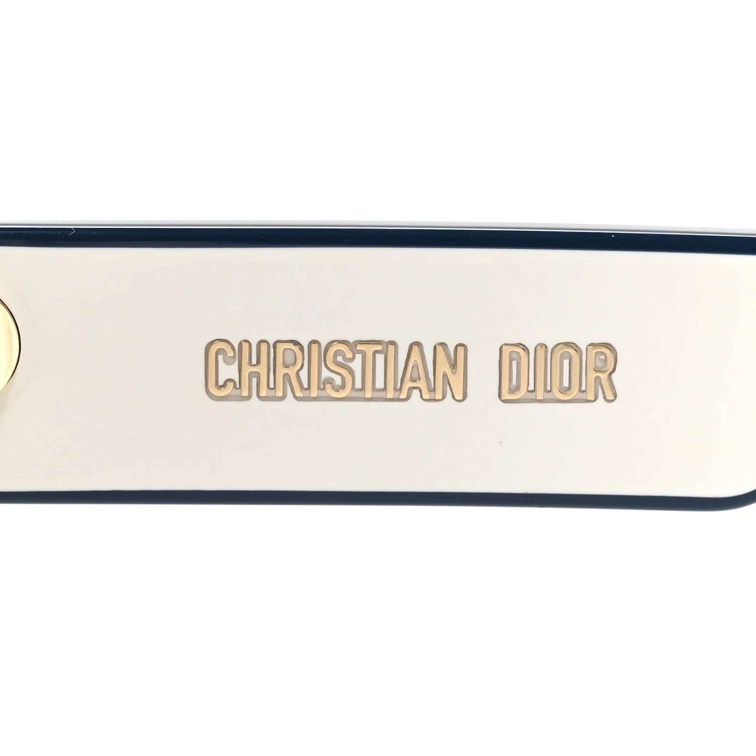 Diorpacific S1U Square Sunglasses White Blue - Image 7