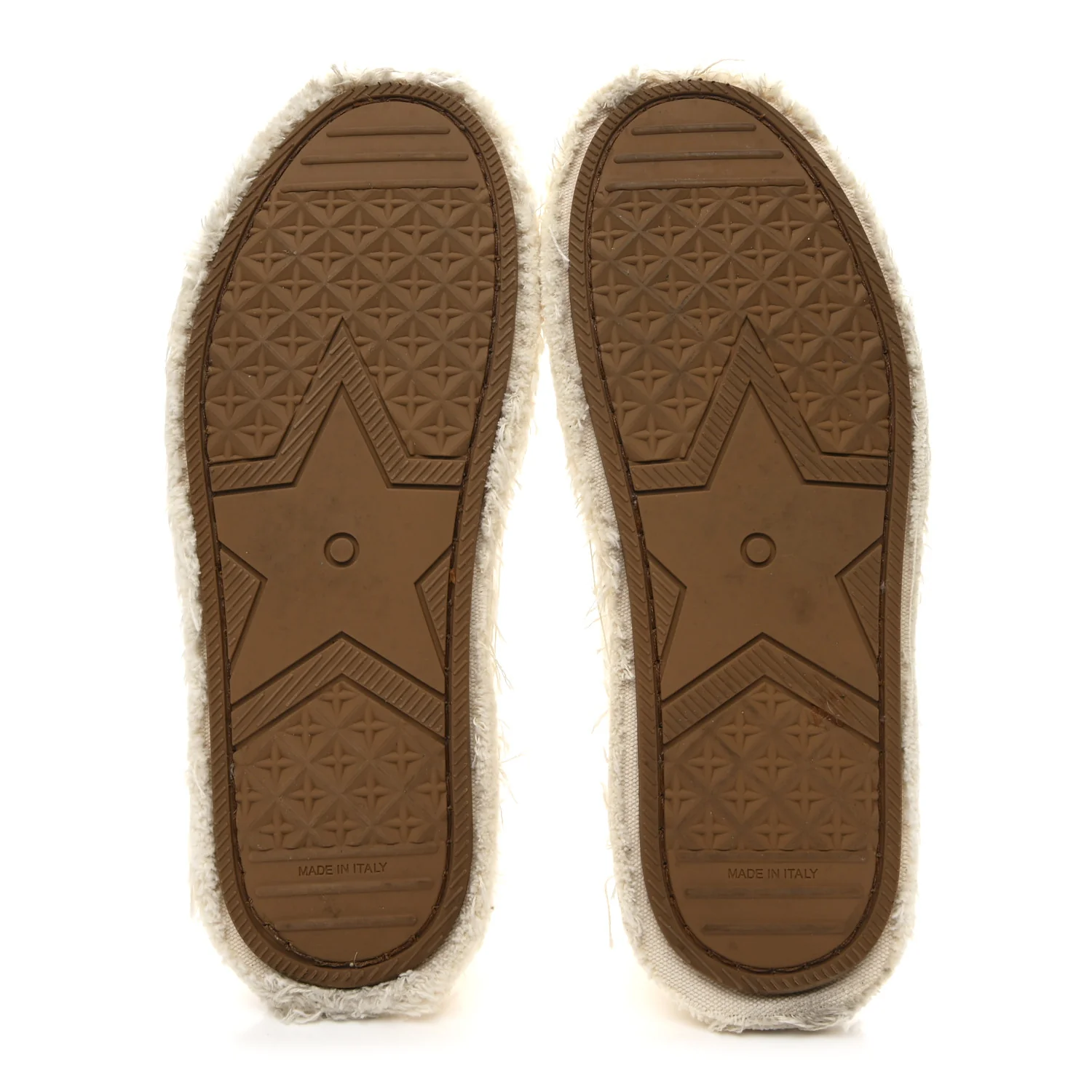 Frayed Canvas Embroidered Logo D-Blaze Sneakers 37 Ecru - Image 6