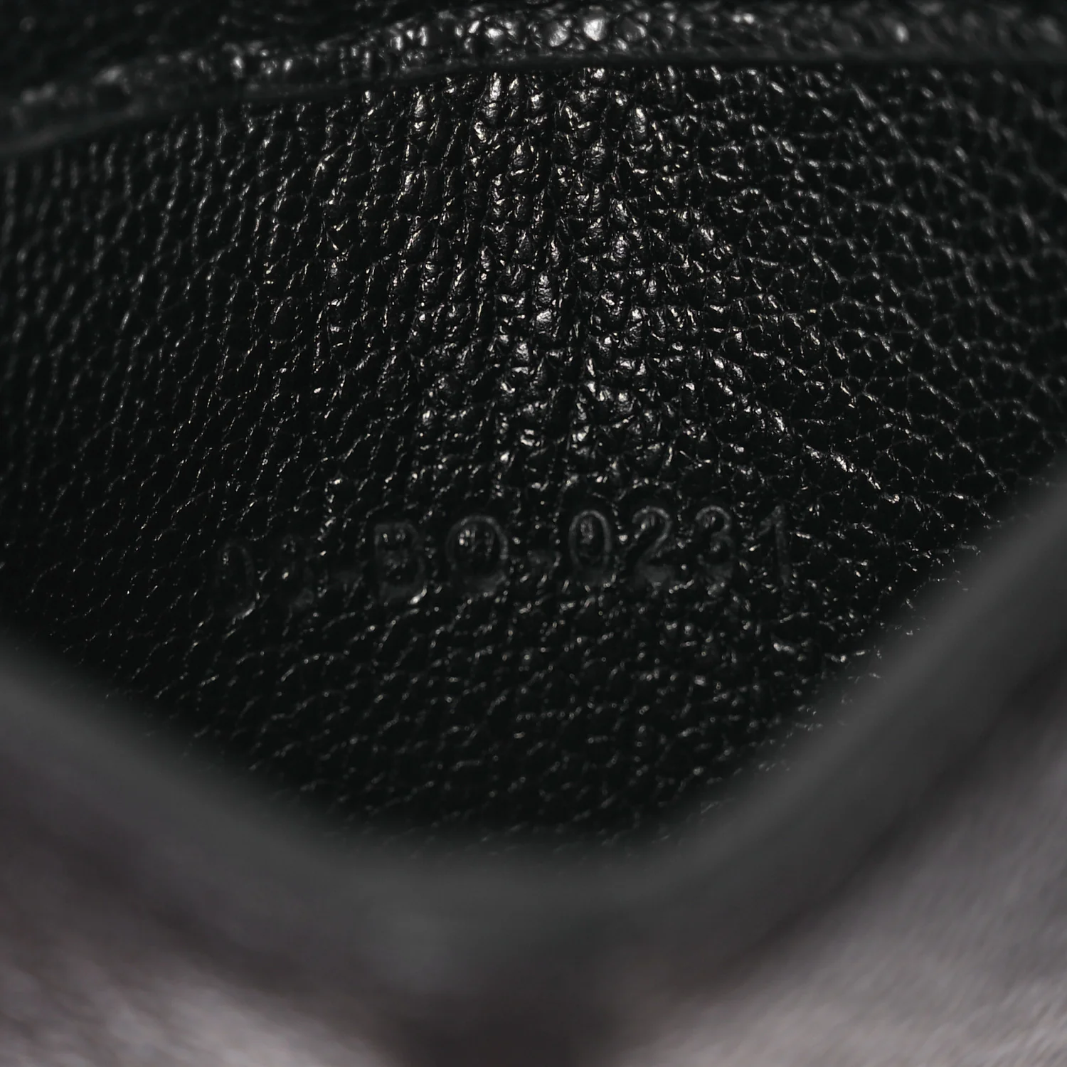 Goatskin Mini Saddle Shoulder Strap Pouch Black - Image 7