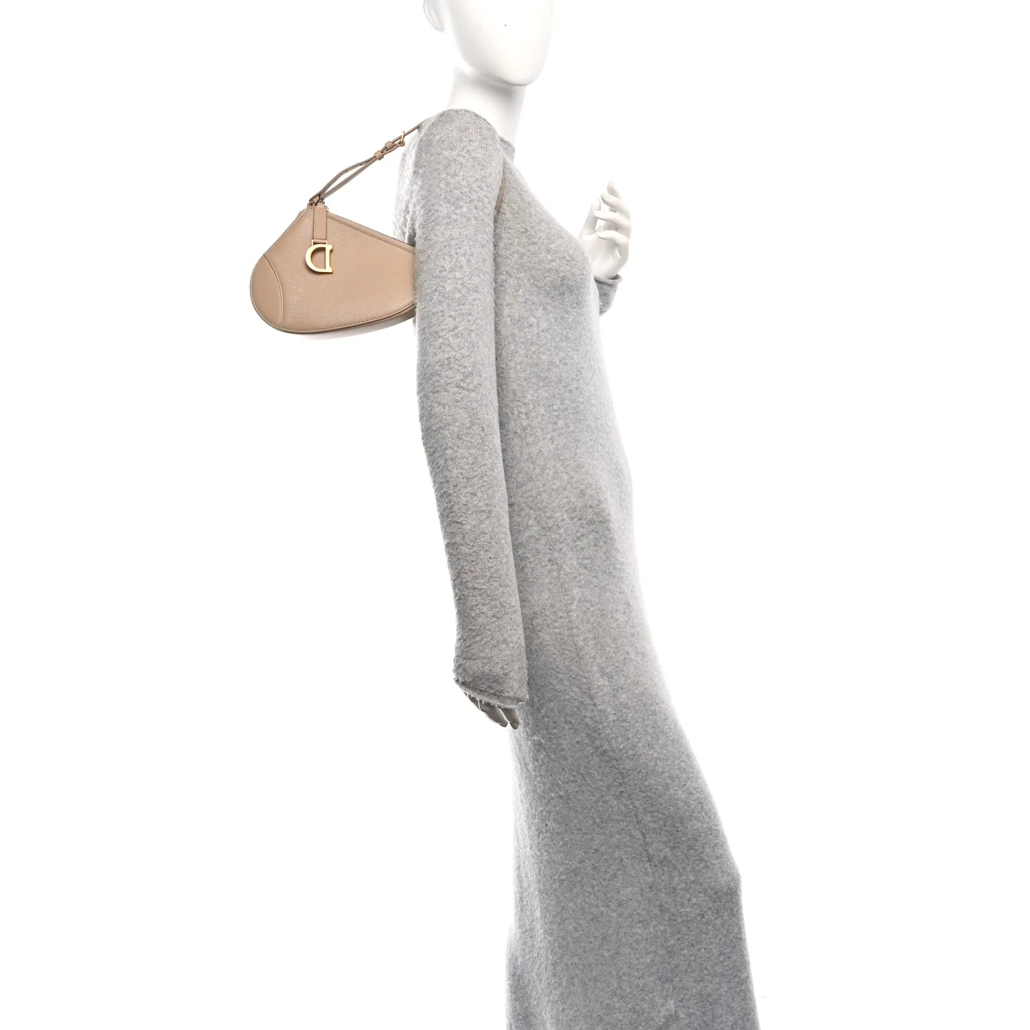Goatskin Saddle Rodeo Pouch Biscuit - Image 2