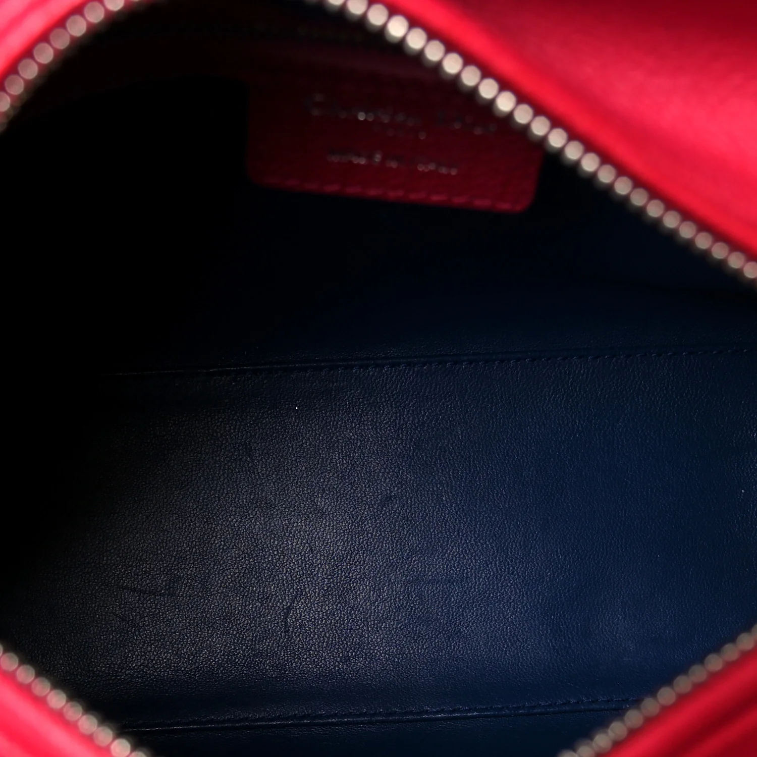 Grained Calfskin Cannage Medium Lady Dior Pink - Image 5