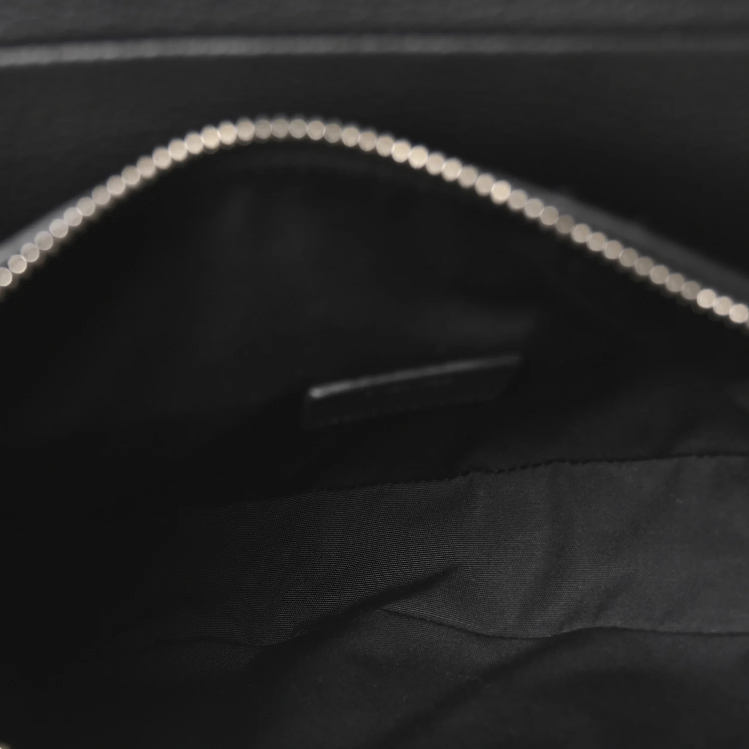 Grained Calfskin Kim Jones Saddle Bag Black - Image 5