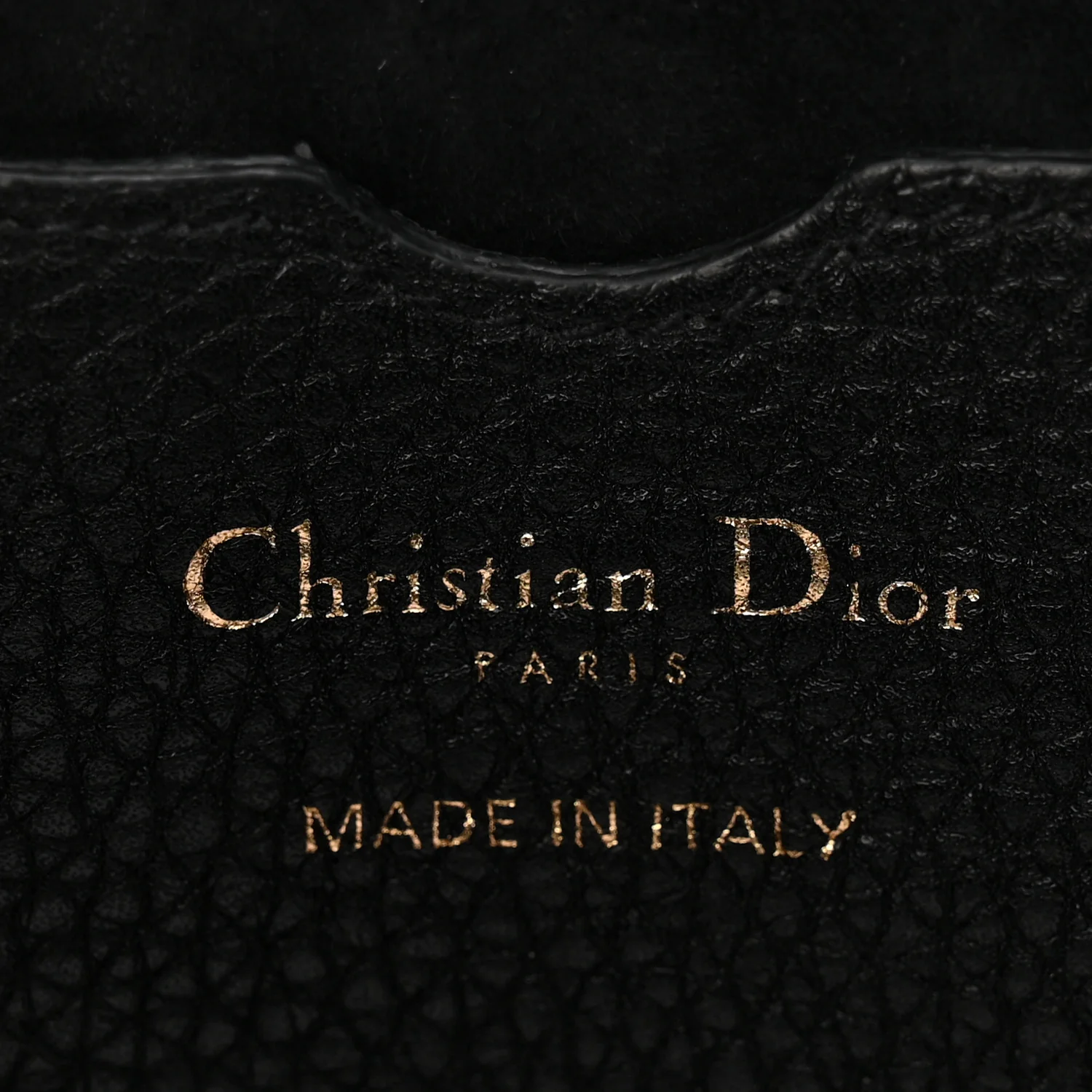 Grained Calfskin Medium Bobby Flap Black - Image 6