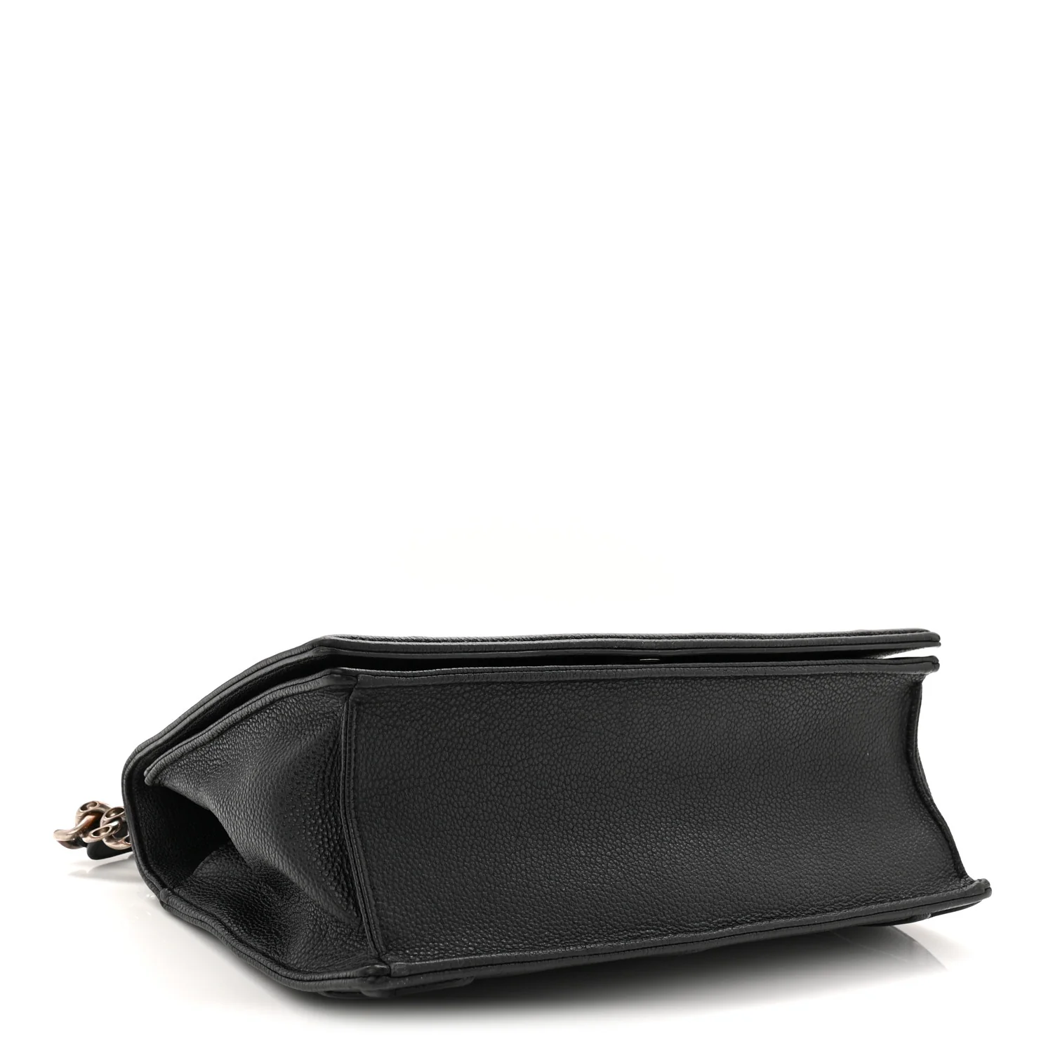 Grained Calfskin Medium Diorama Flap Bag Black - Image 4