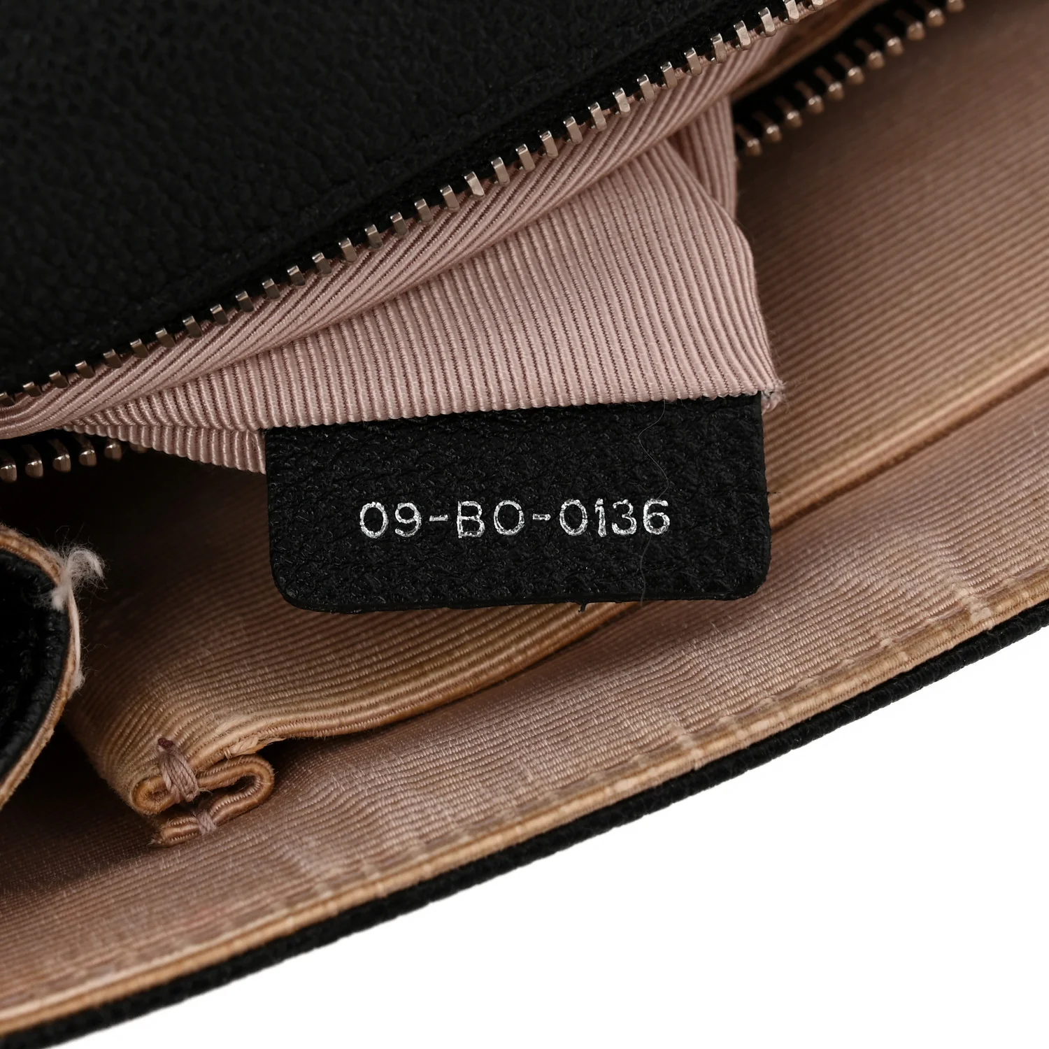 Grained Calfskin Medium Diorama Flap Bag Black - Image 7