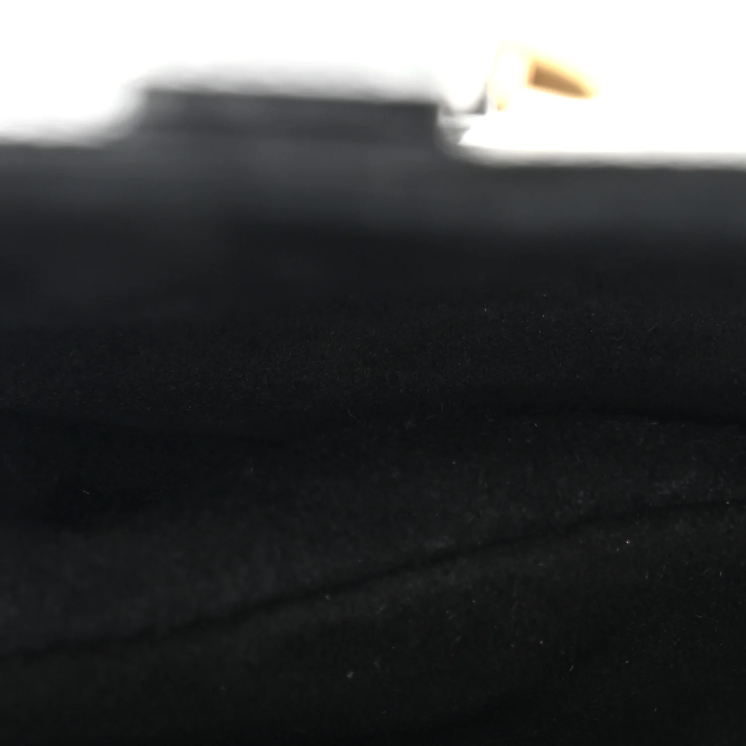 Grained Calfskin Mini Saddle Bag Black - Image 5