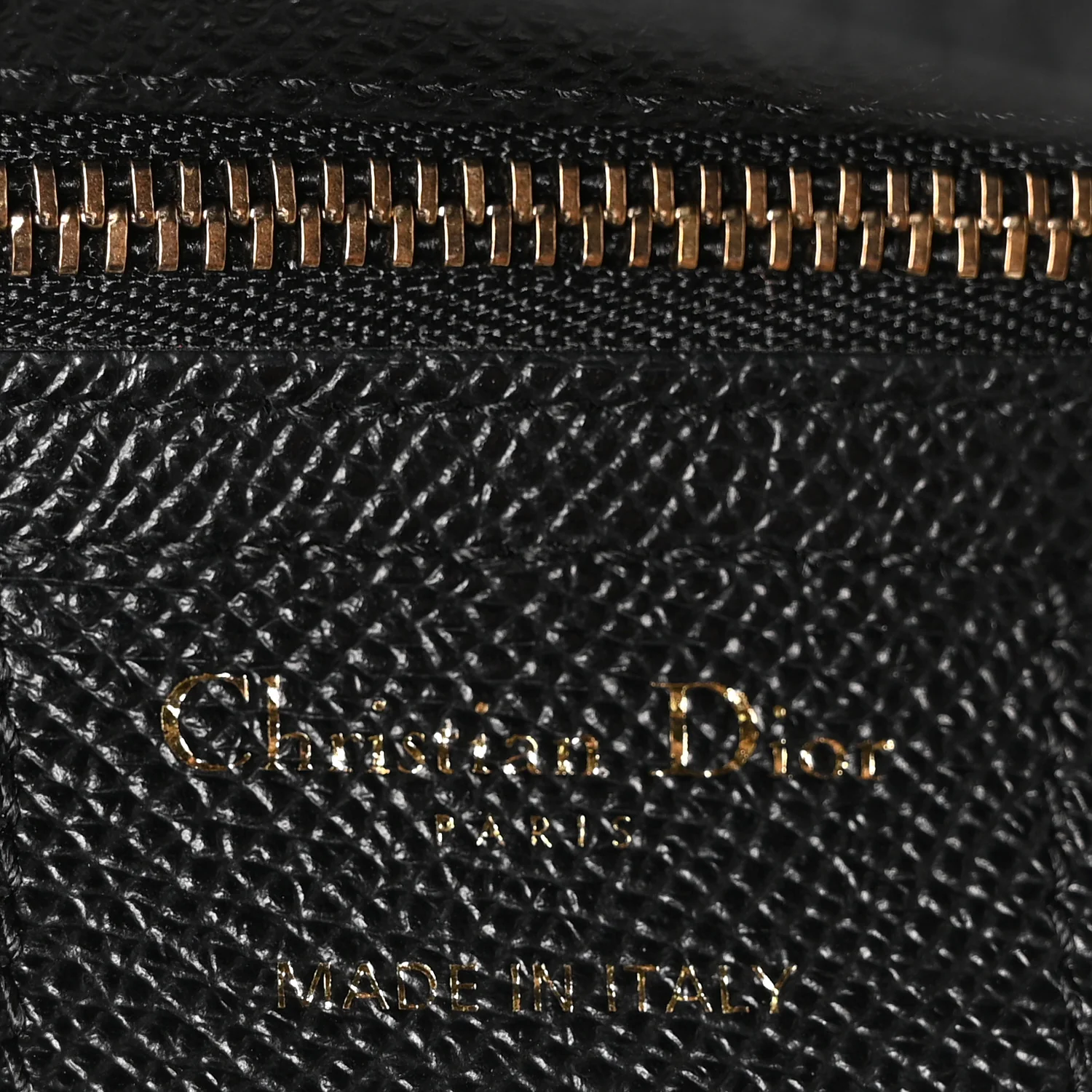 Grained Calfskin Saddle Bag Black - Image 6