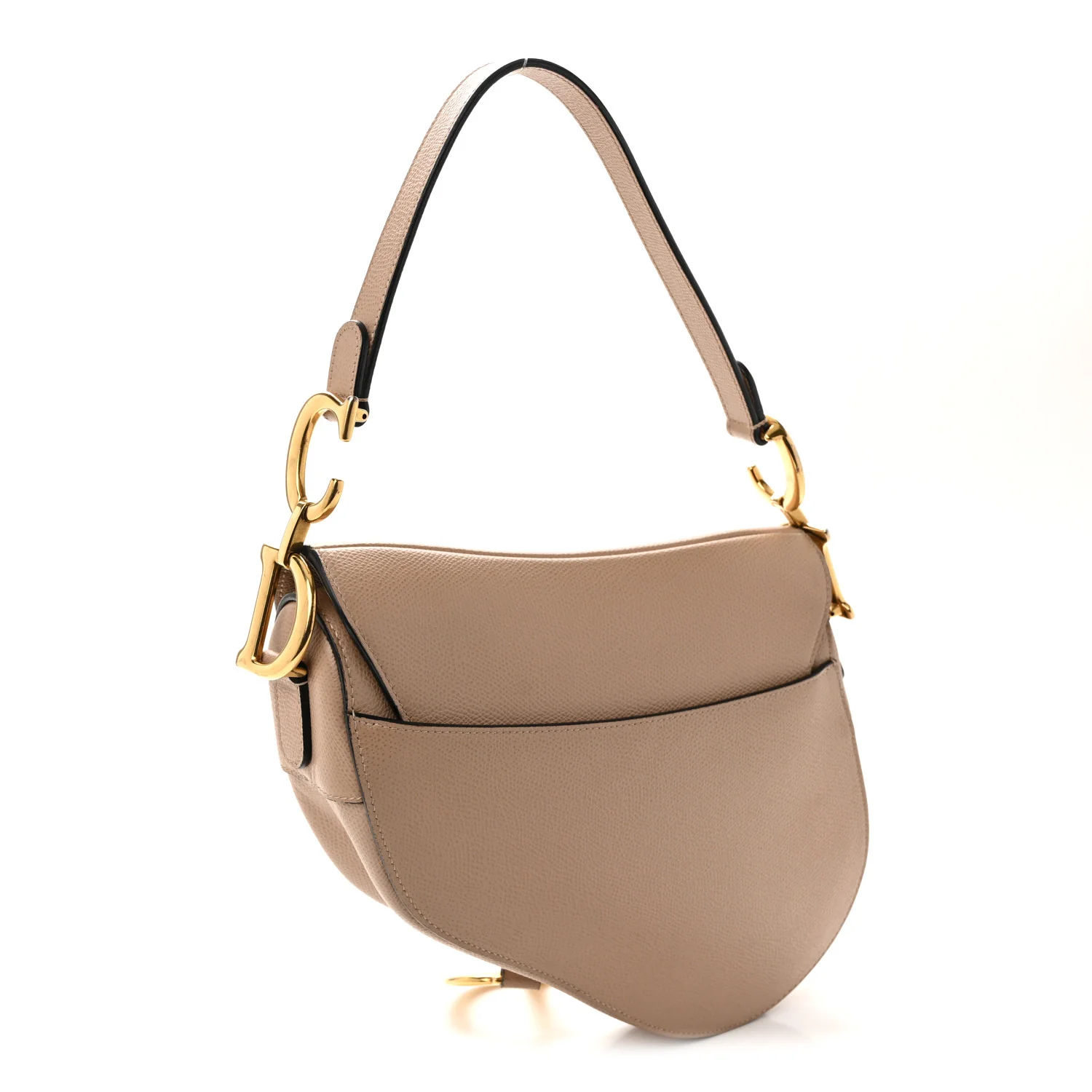 Grained Calfskin Saddle Bag Fard - Image 3