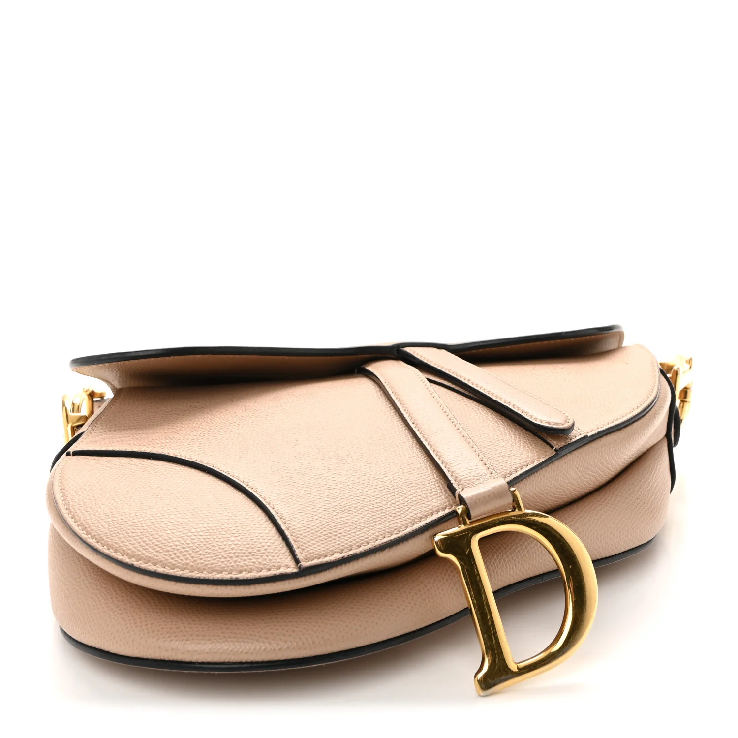 Grained Calfskin Saddle Bag Fard - Image 4