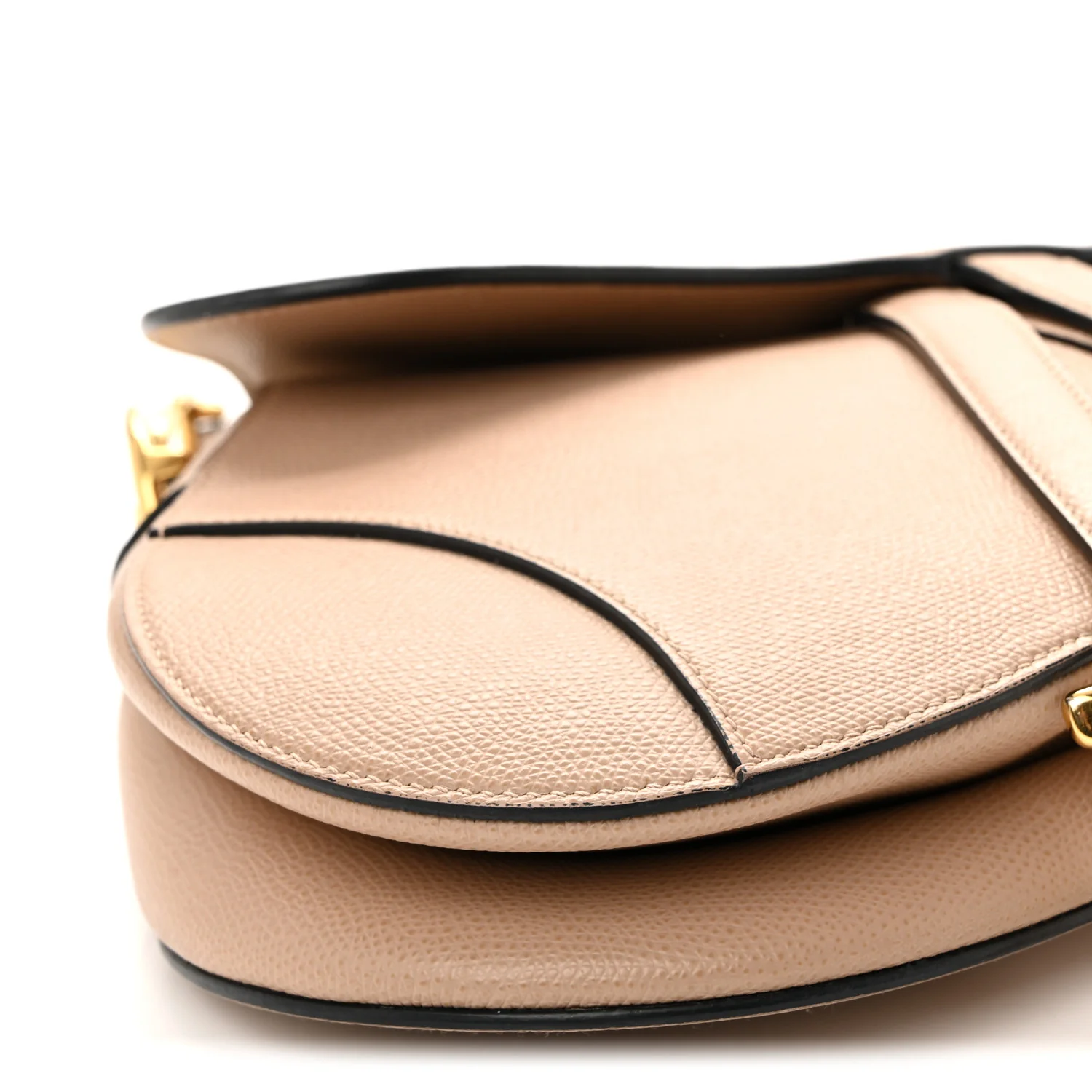 Grained Calfskin Saddle Bag Fard - Image 8