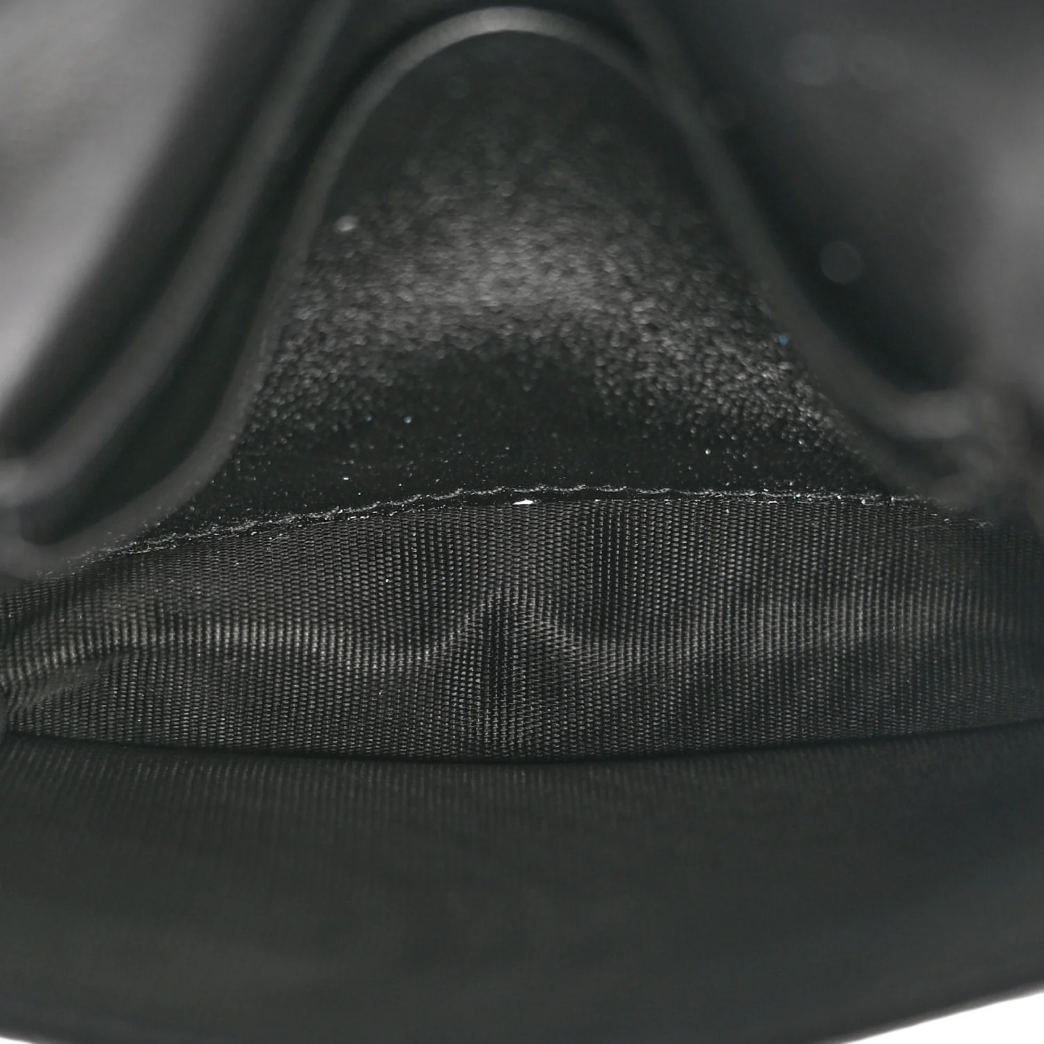 Grained Calfskin Saddle Card Holder Black - Image 5