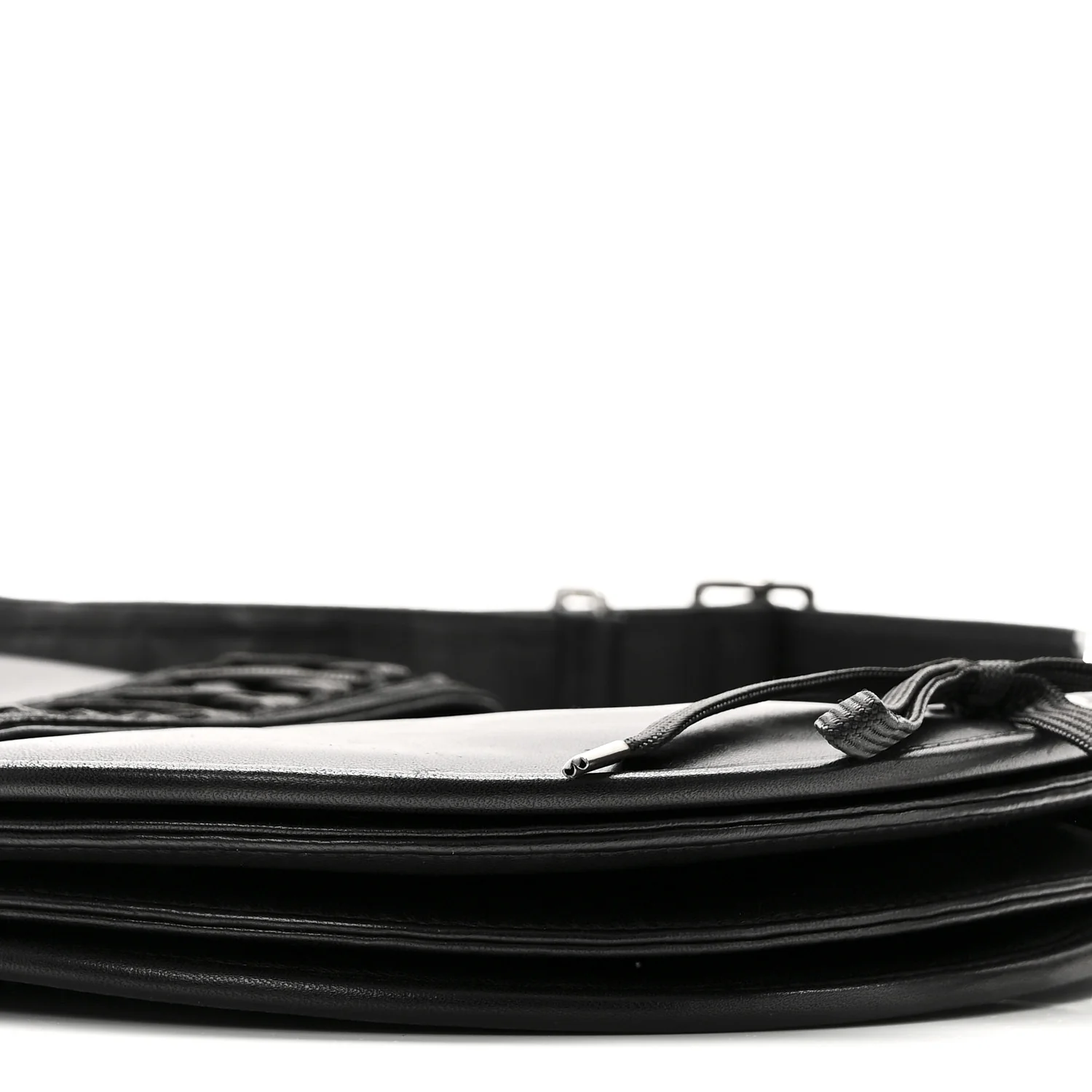 Lambskin Admit It Hobo Black - Image 9