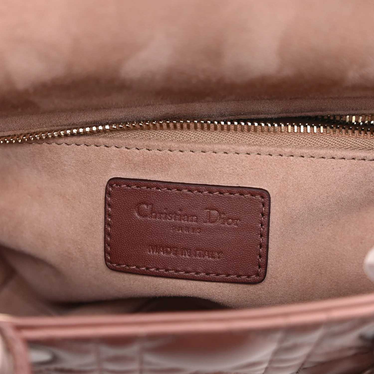 Lambskin Cannage Gradient Small My ABCDior Lady Dior - Image 11