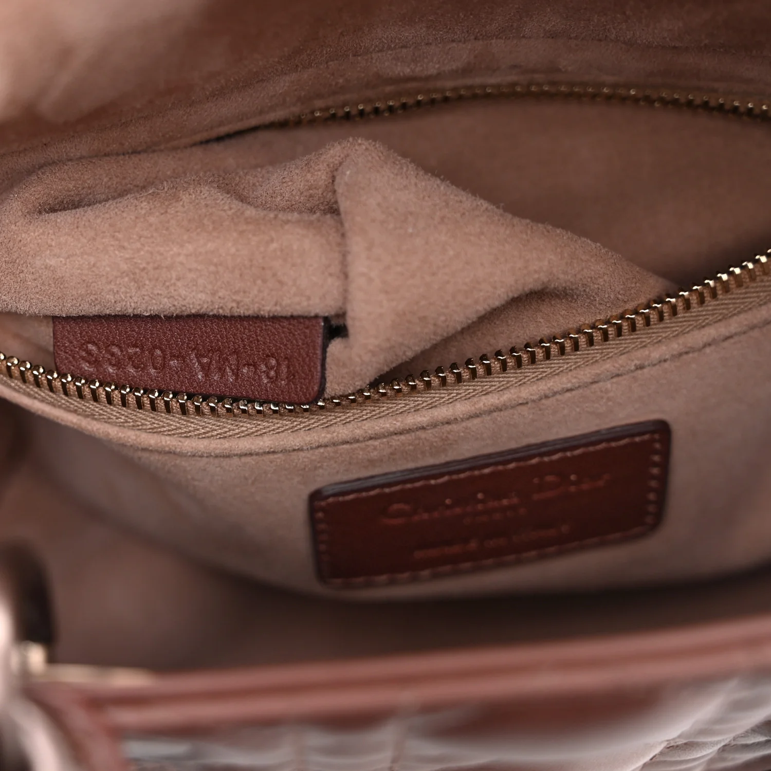 Lambskin Cannage Gradient Small My ABCDior Lady Dior - Image 13