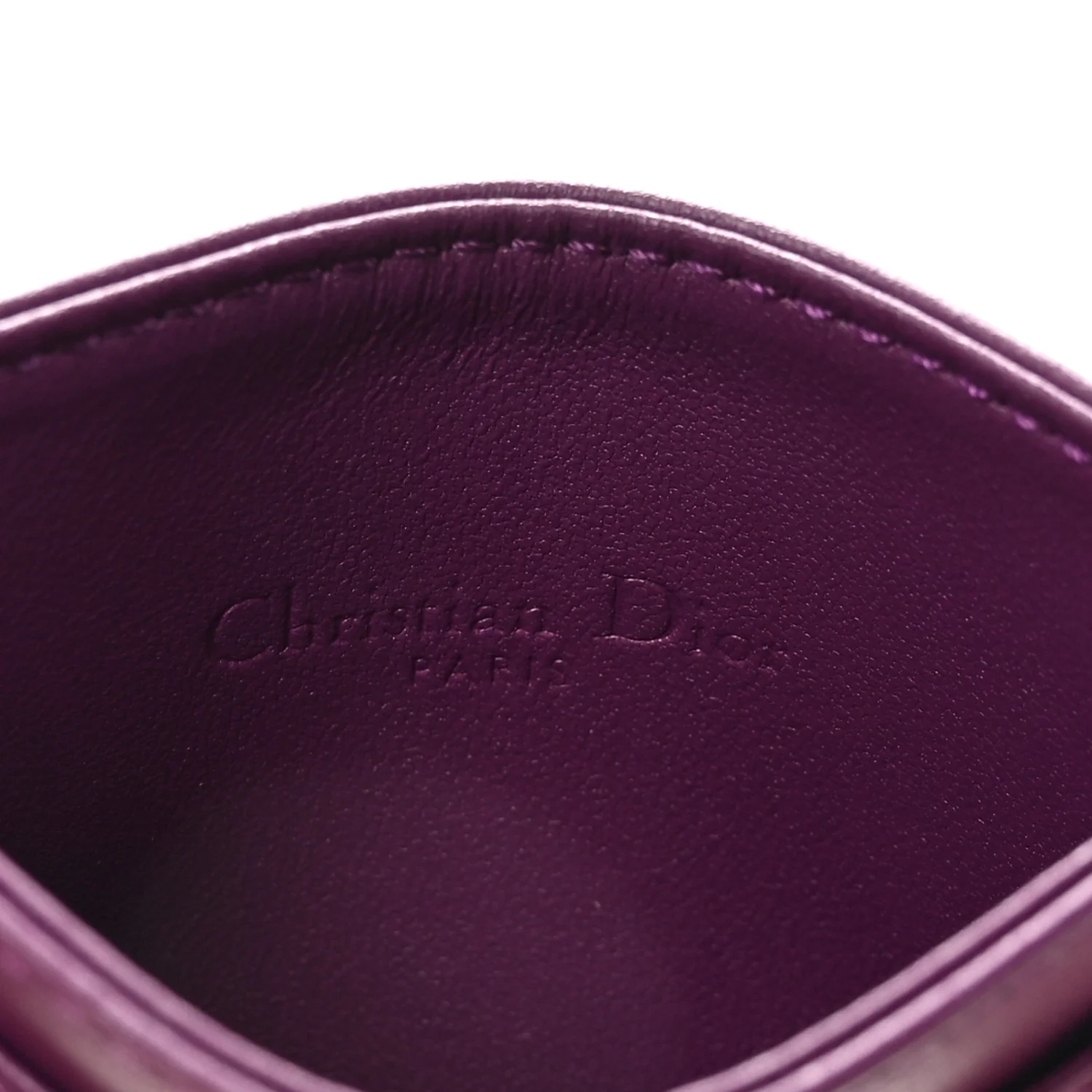Lambskin Cannage Lady Dior Card Holder More - Image 6