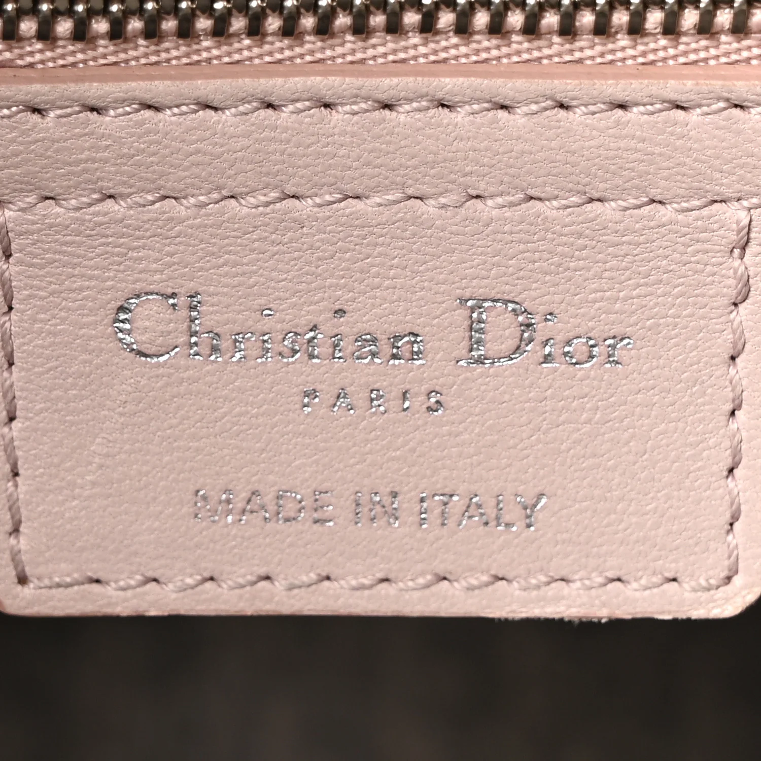 Lambskin Cannage Large Lady Dior Light Pink - Image 6