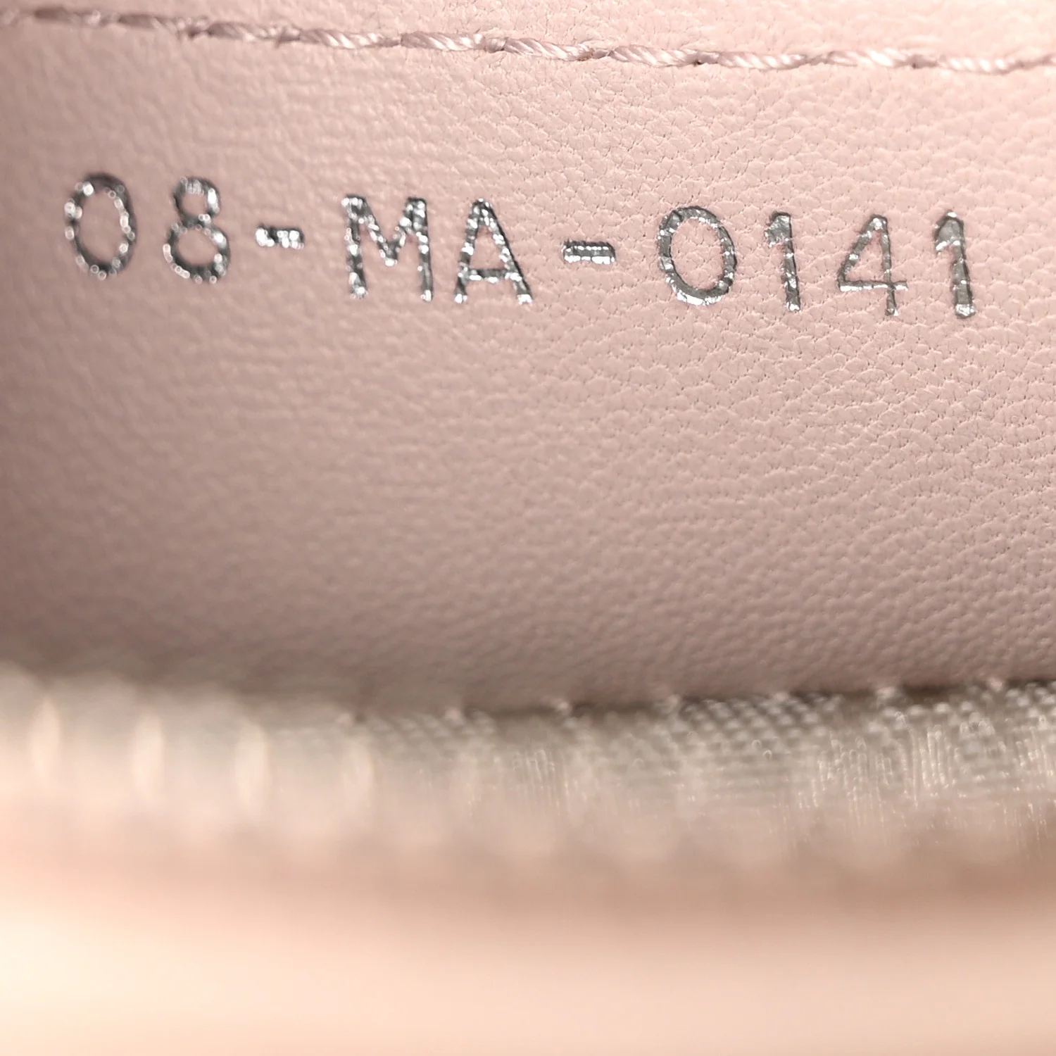 Lambskin Cannage Large Lady Dior Light Pink - Image 7