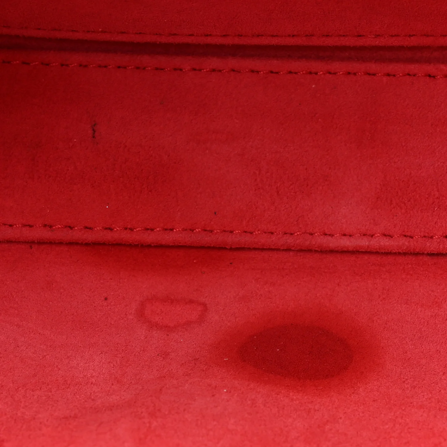 Lambskin Cannage Medium Lady D-Joy Red - Image 12