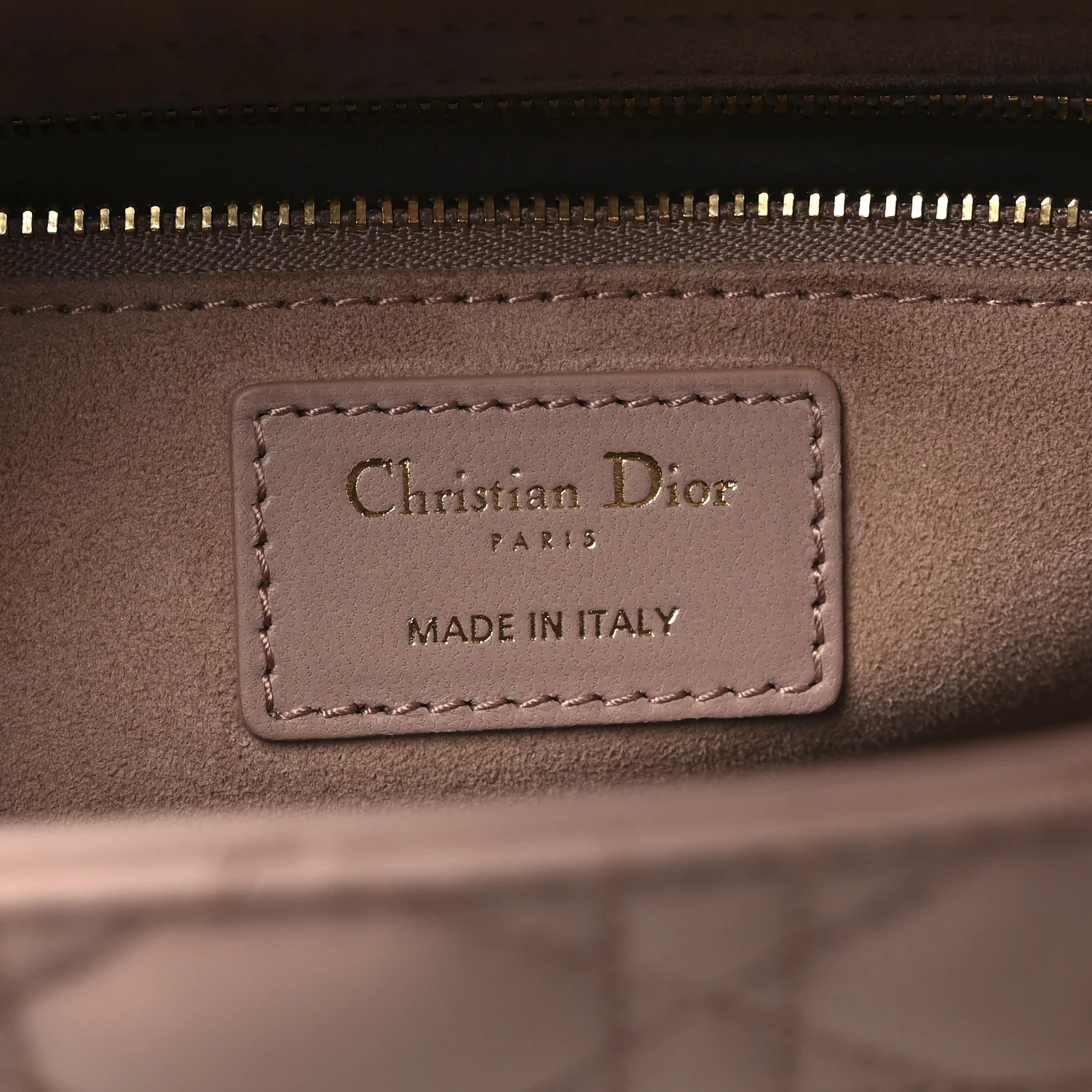 Lambskin Cannage Medium Lady Dior Fard - Image 6