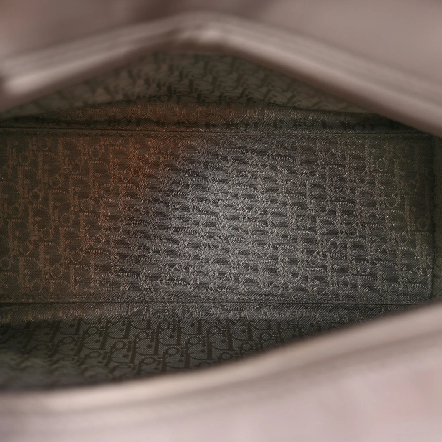 Lambskin Cannage Medium Lady Dior Grey - Image 5