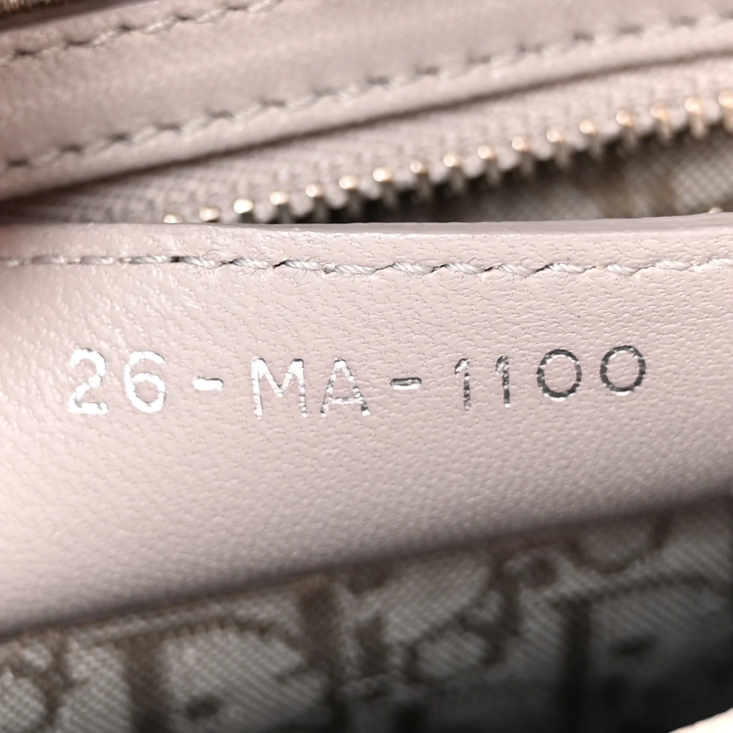 Lambskin Cannage Medium Lady Dior Grey - Image 7