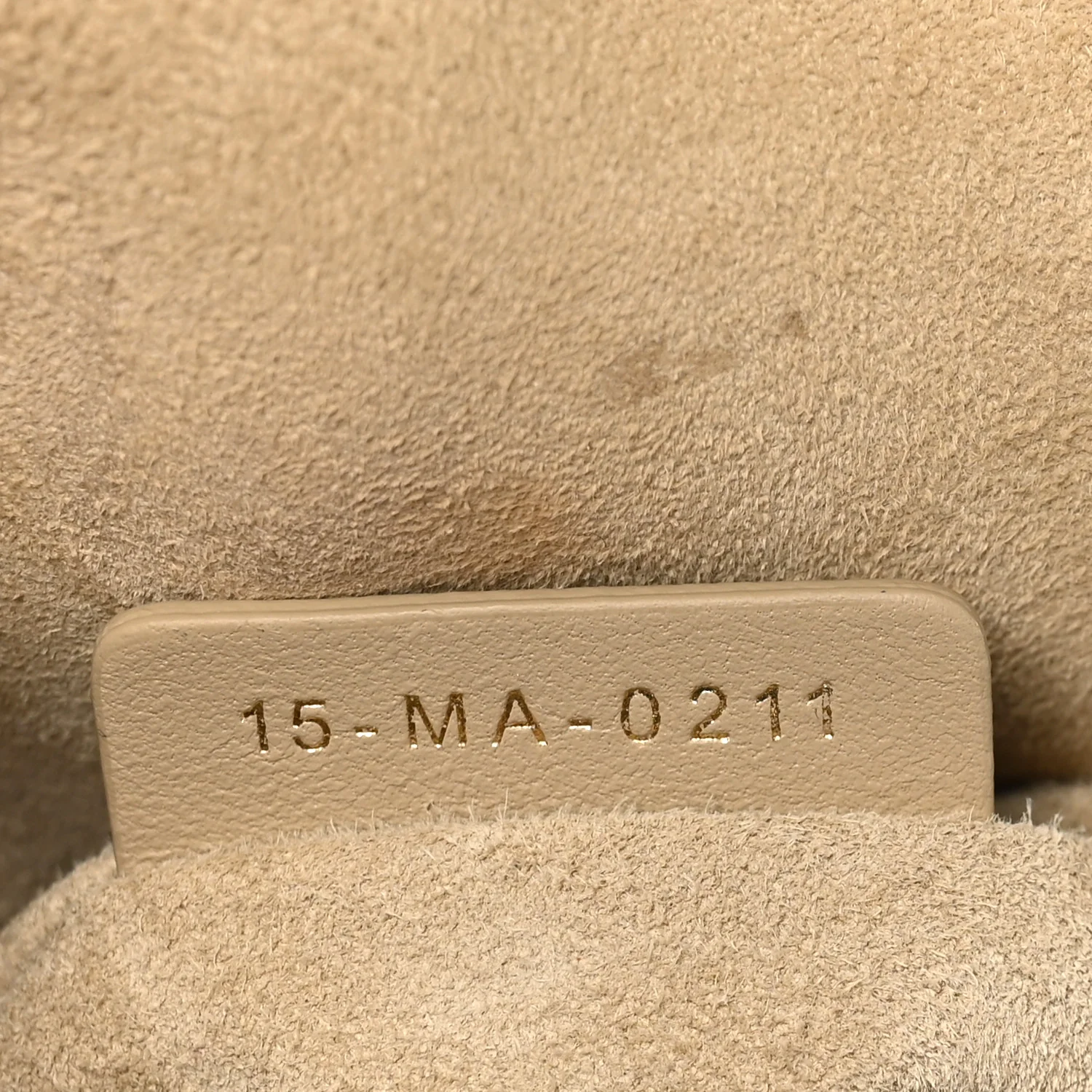 Lambskin Cannage Medium Lady Dior Sand - Image 6