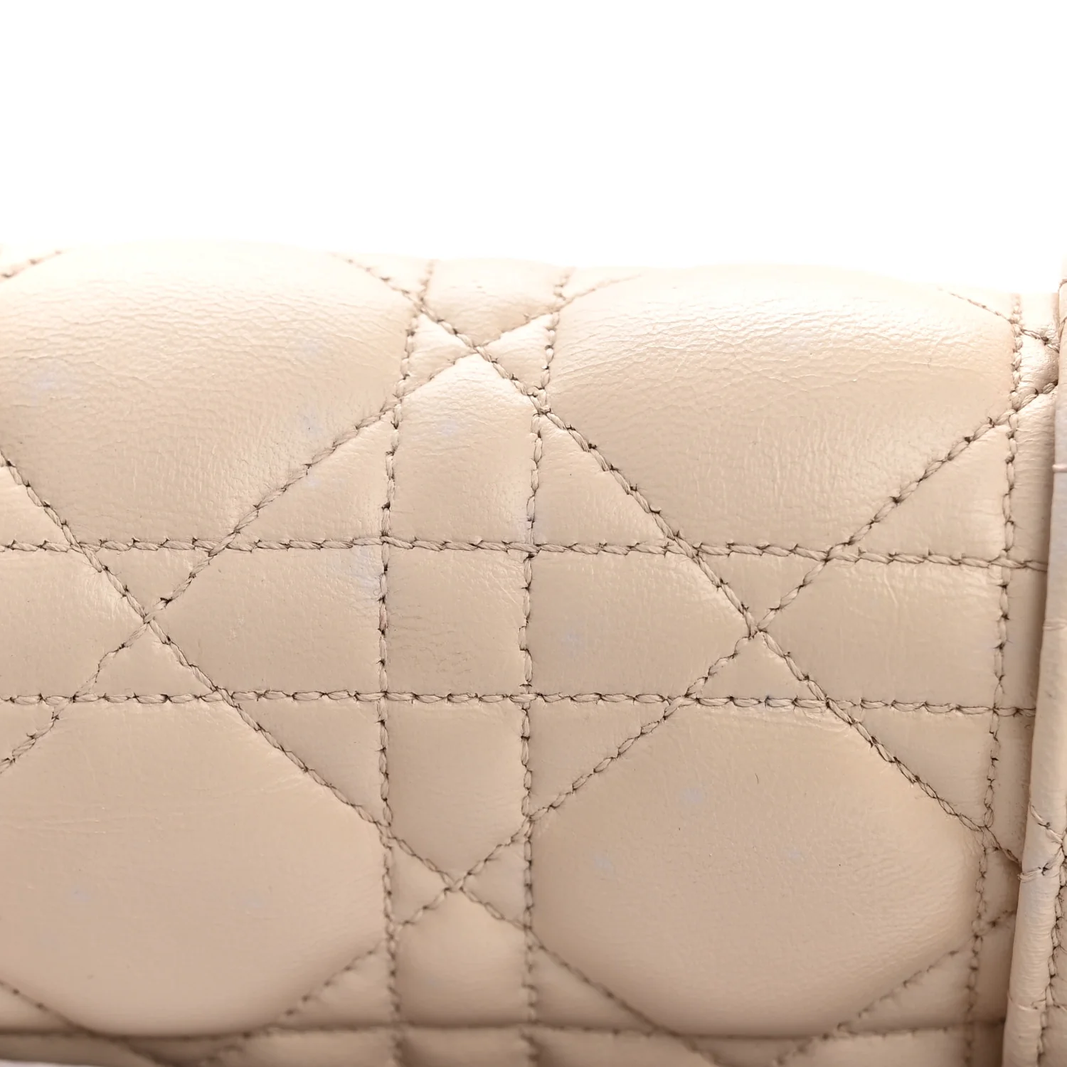 Lambskin Cannage Medium Miss Dior Flap Purple Beige - Image 14