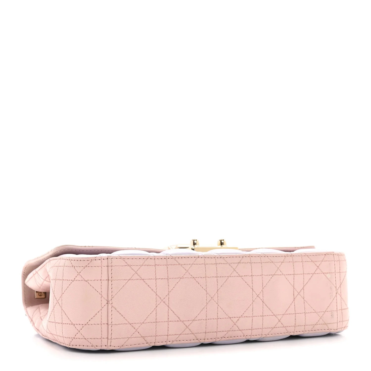Lambskin Cannage Medium Miss Dior Flap Purple Beige - Image 4