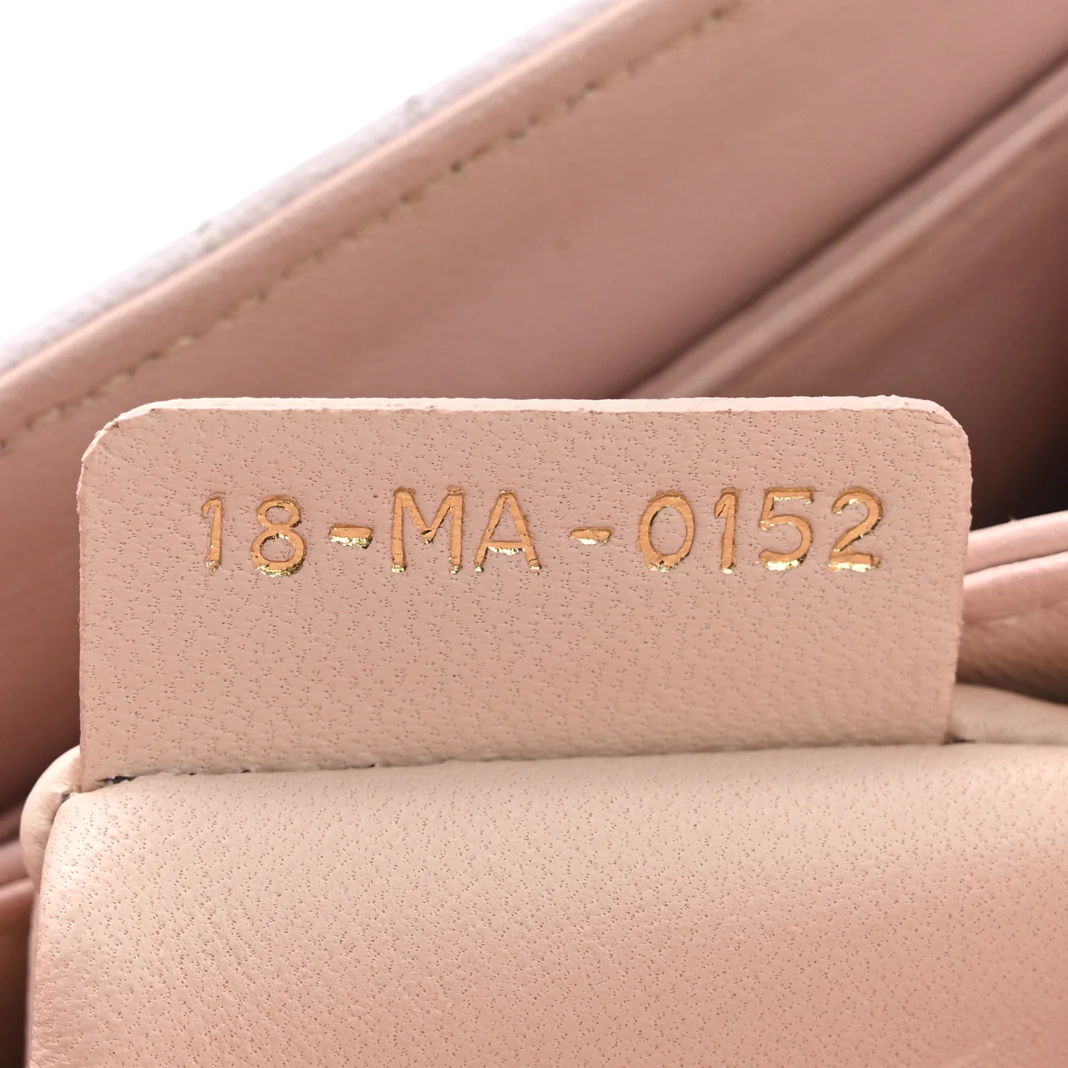 Lambskin Cannage Medium Miss Dior Flap Purple Beige - Image 8