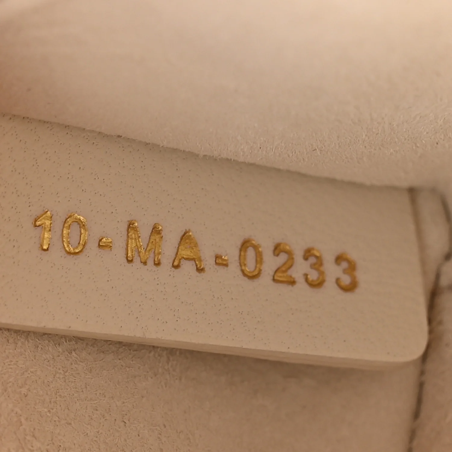 Lambskin Cannage Micro Lady D-Joy Latte - Image 7