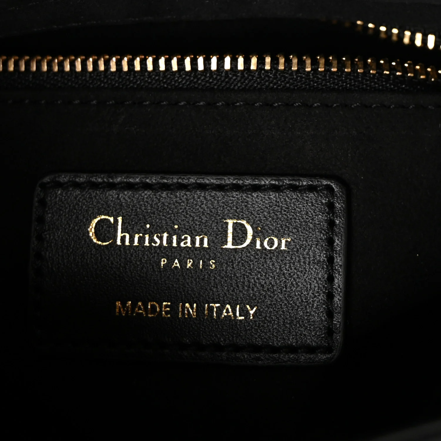 Lambskin Cannage Mini Lady Dior Black - Image 6