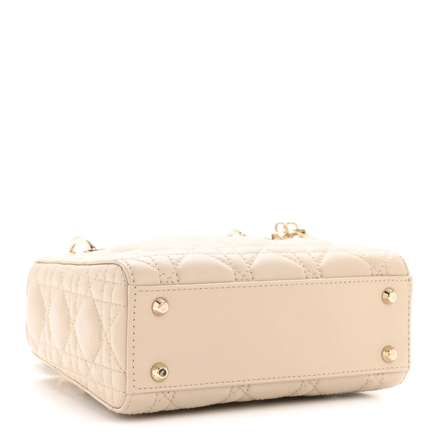 Lambskin Cannage Mini Lady Dior Sand - Image 4